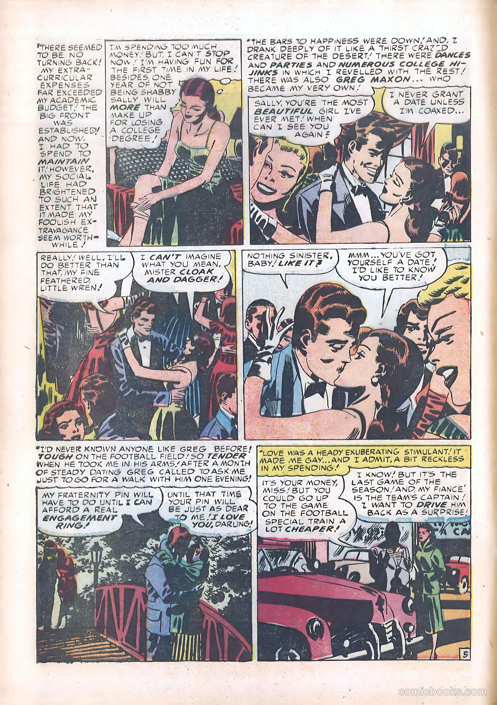 Young Romance #35 (1949) — page 22 of 52