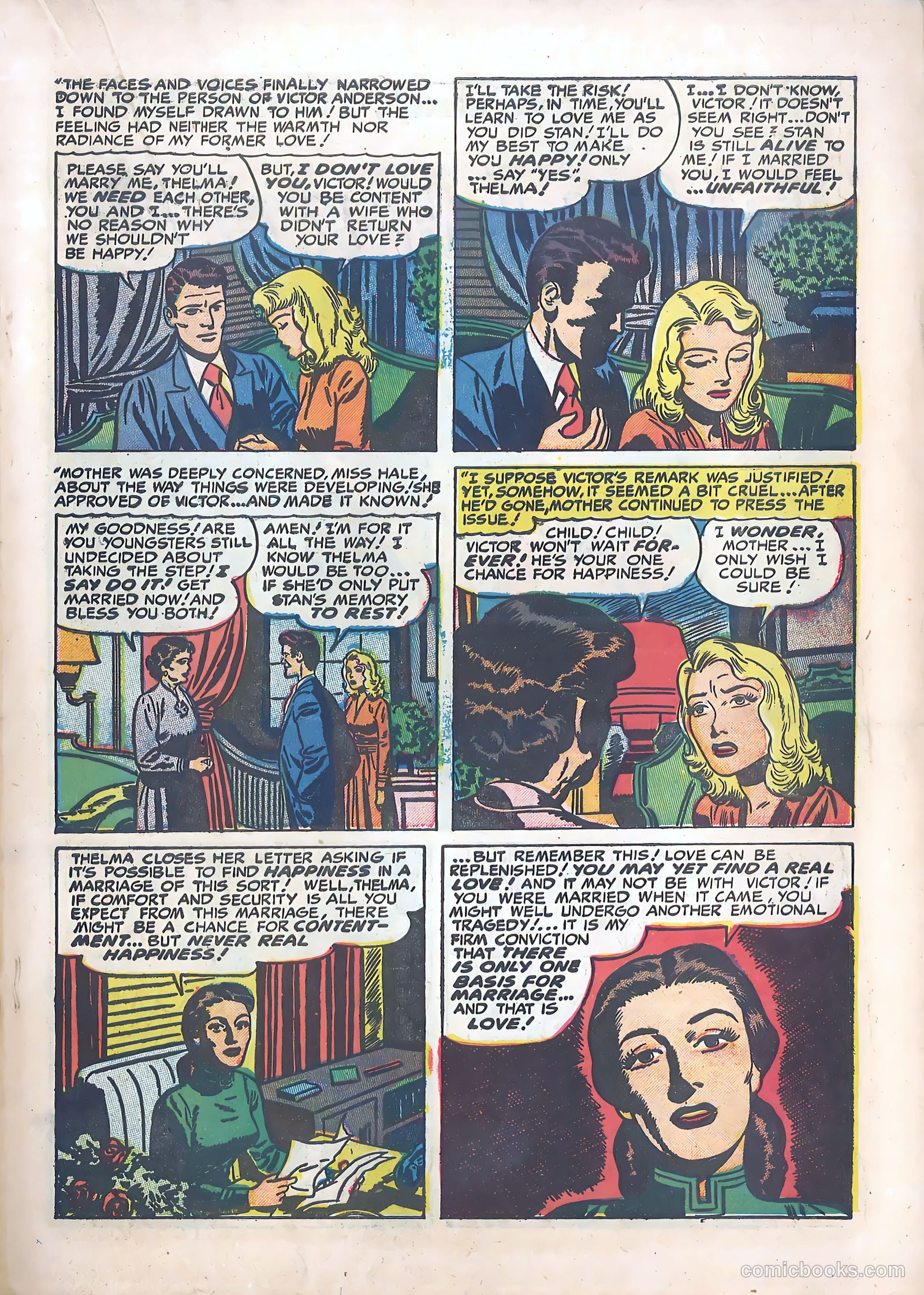 Young Romance #35 (1949) — page 27 of 52