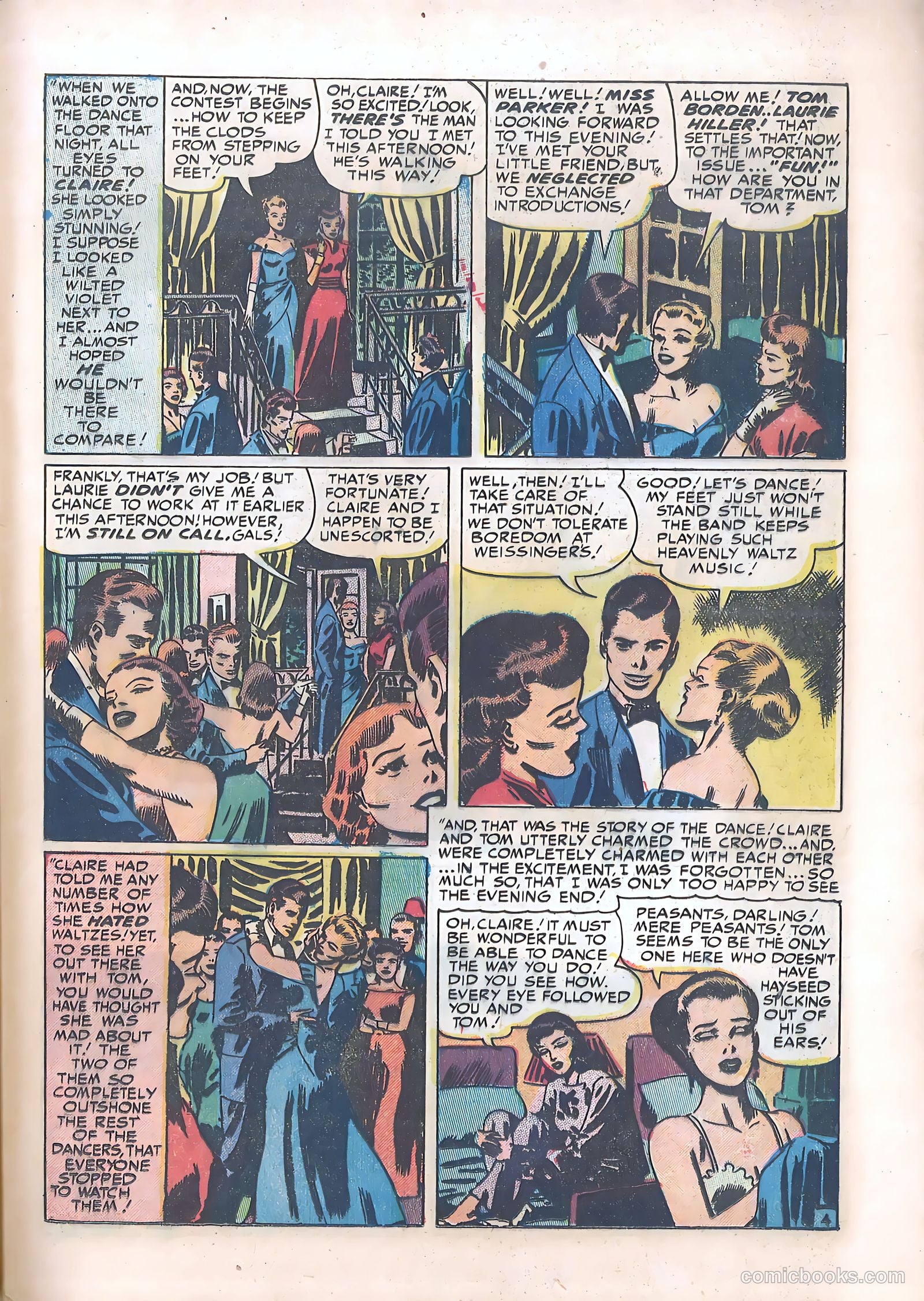 Young Romance #35 (1949) — page 43 of 52