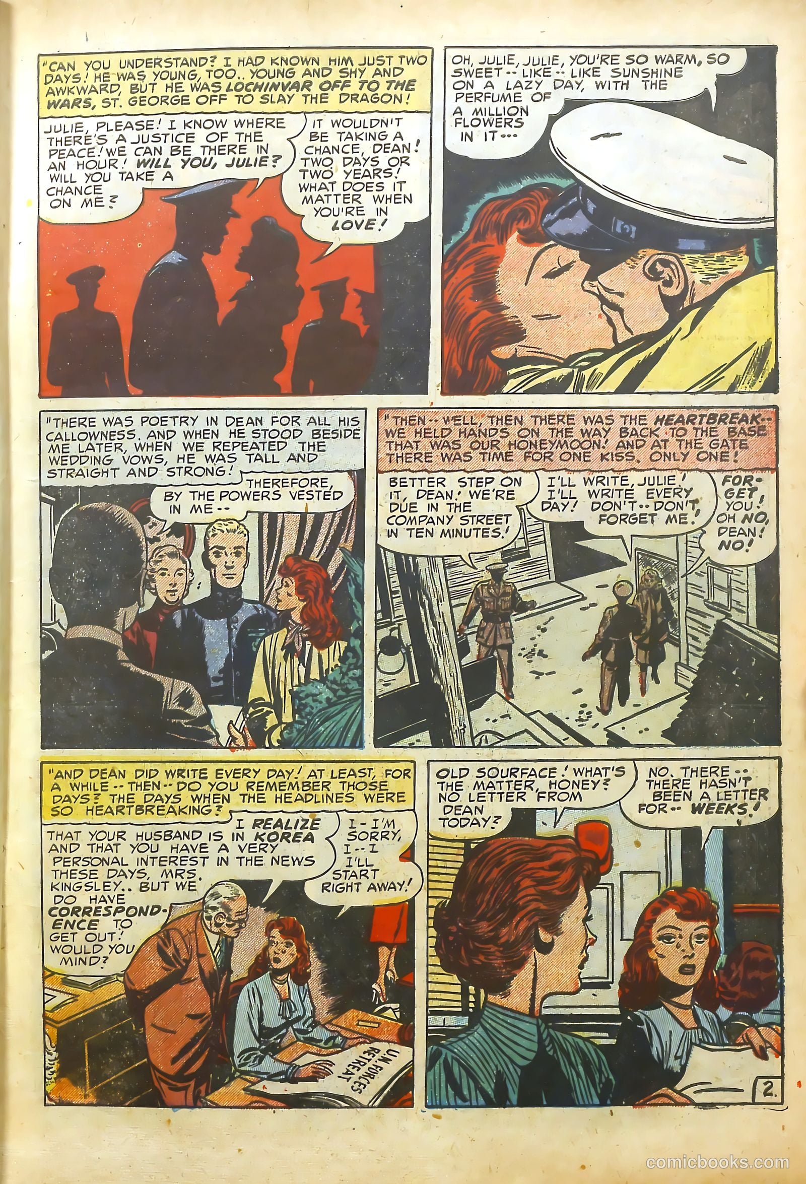 Young Romance #36 (1949) — page 18 of 53