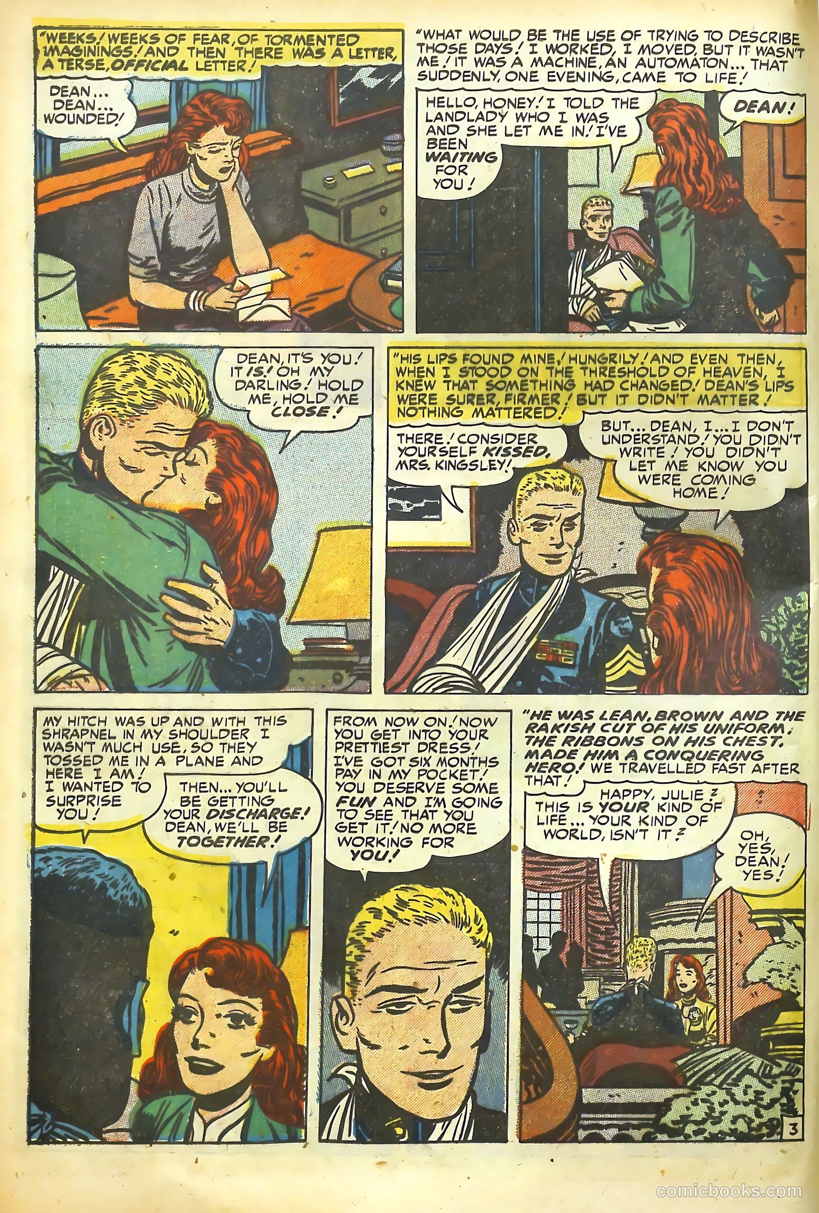 Young Romance #36 (1949) — page 19 of 53