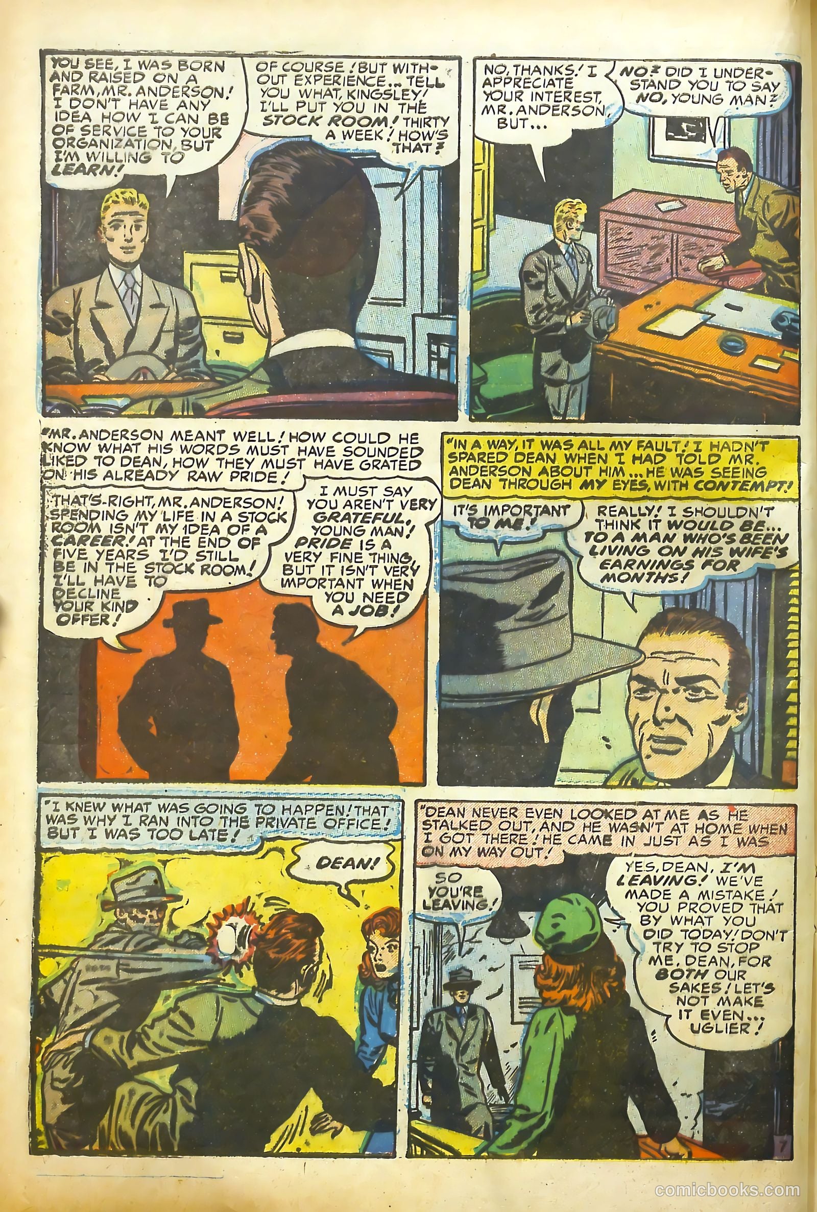 Young Romance #36 (1949) — page 23 of 53