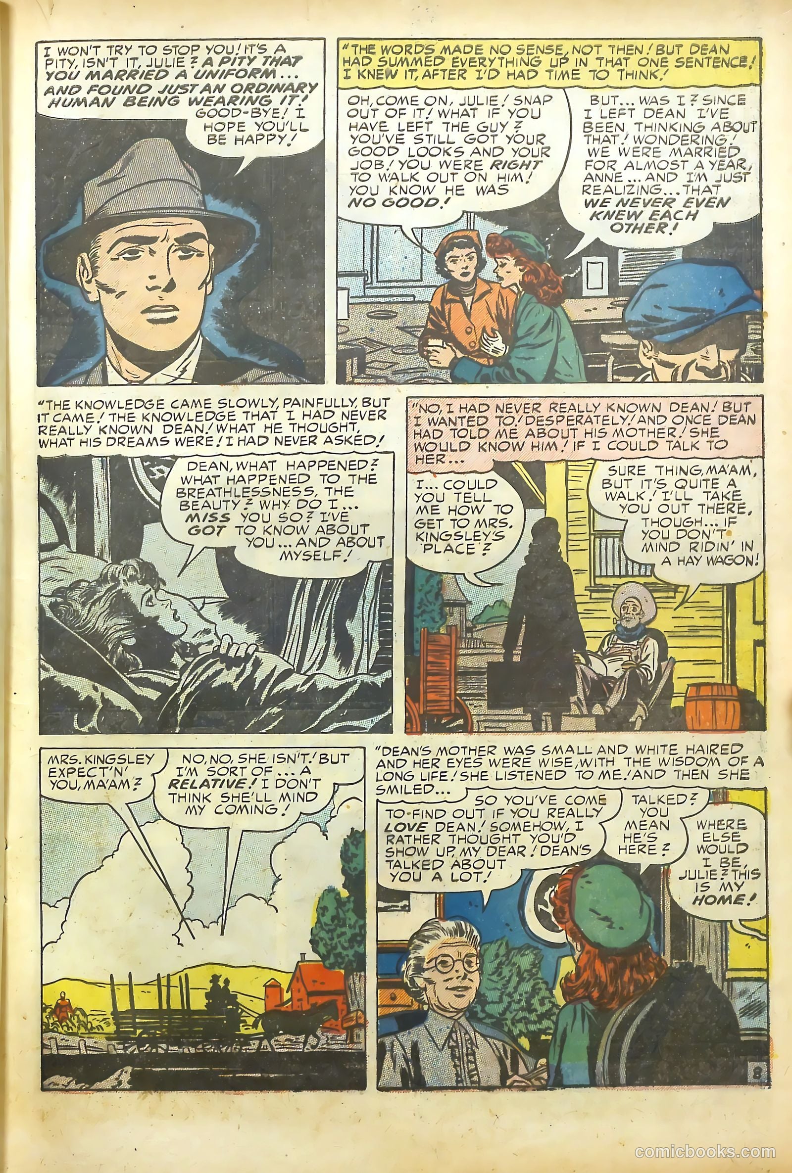 Young Romance #36 (1949) — page 24 of 53