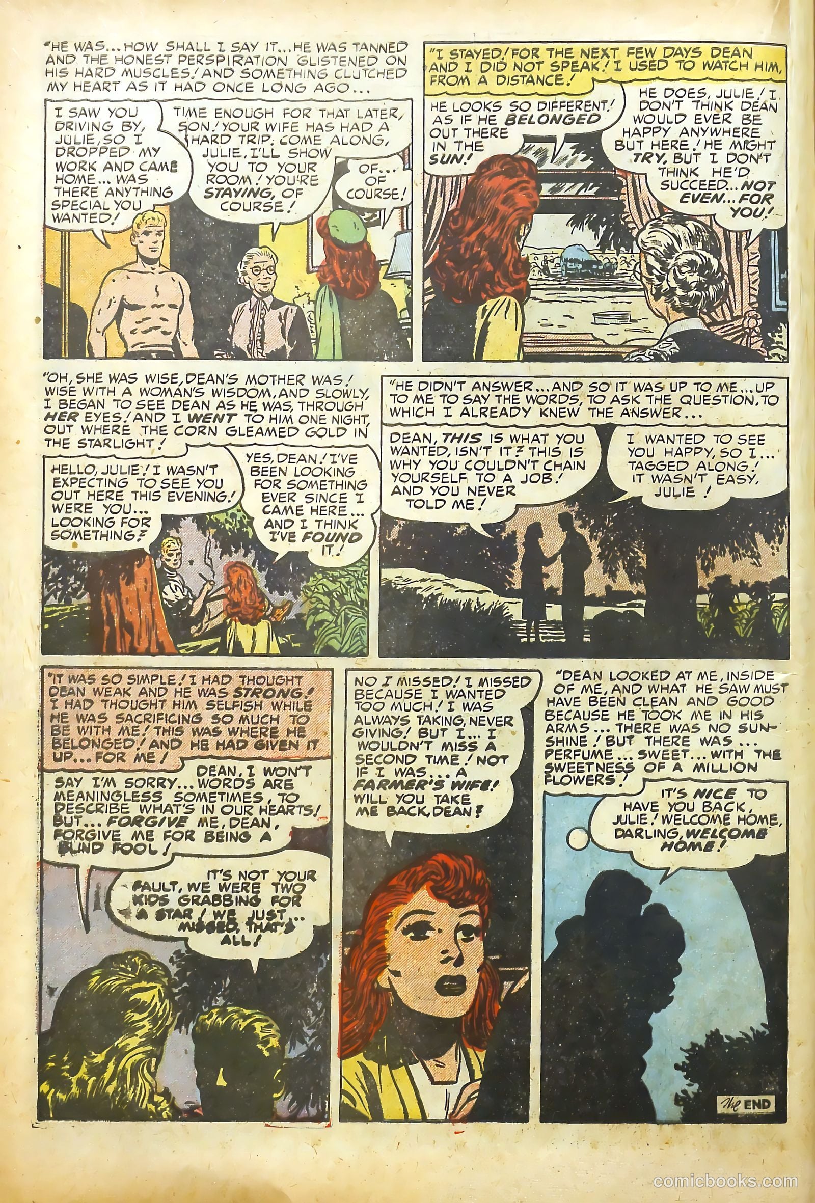 Young Romance #36 (1949) — page 25 of 53