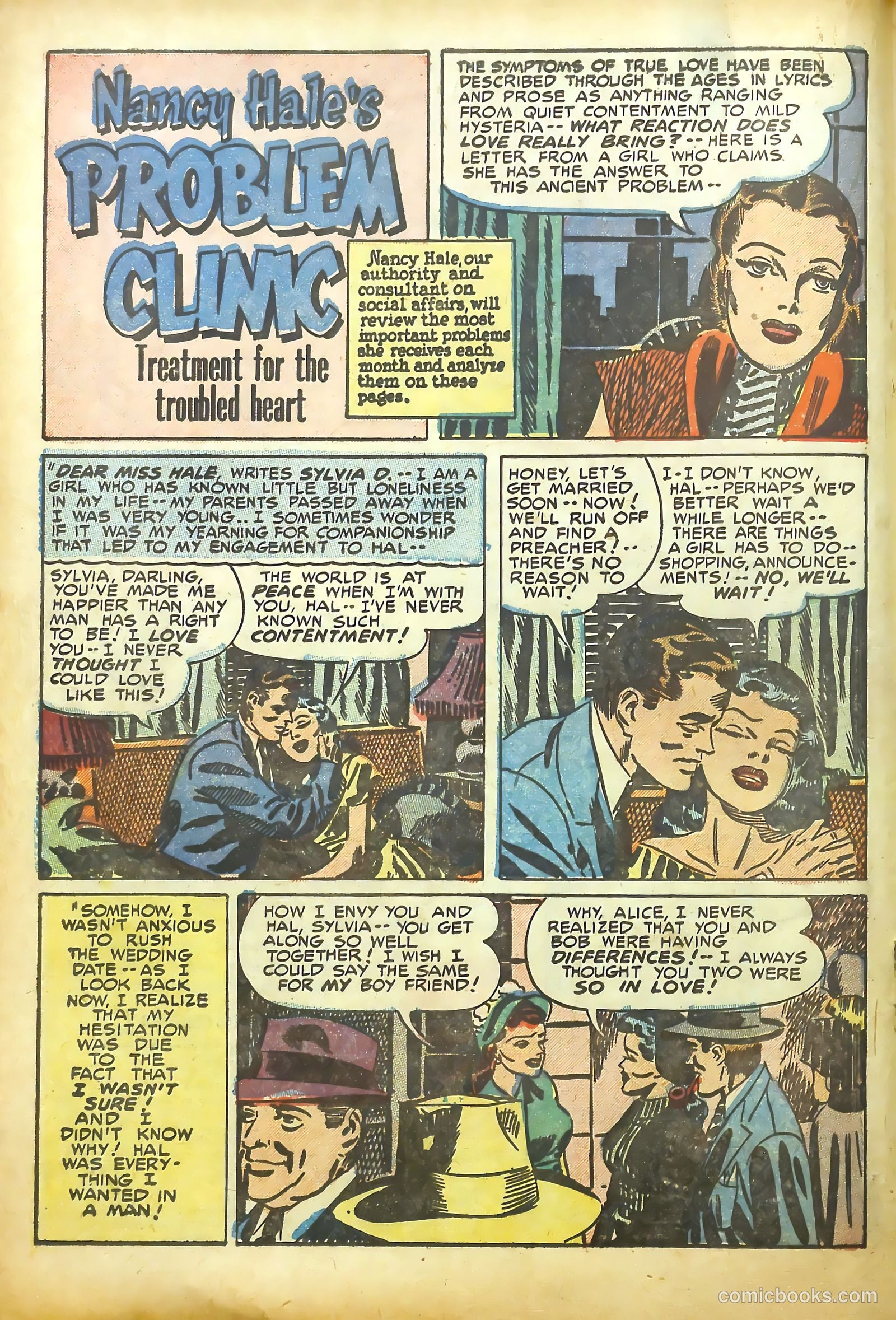 Young Romance #36 (1949) — page 27 of 53