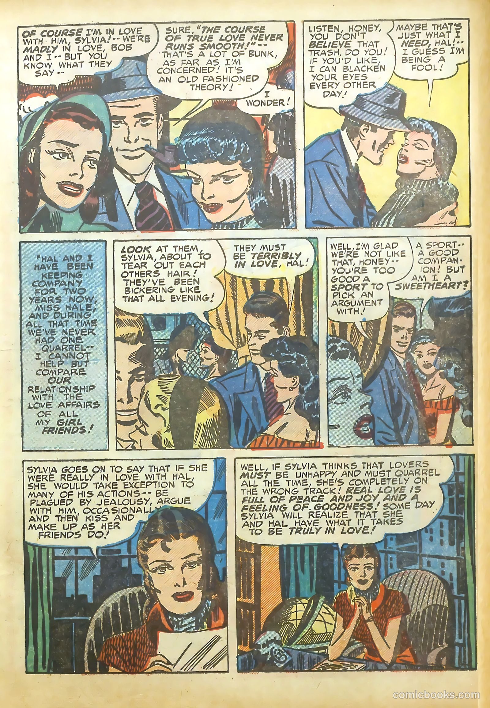 Young Romance #36 (1949) — page 28 of 53
