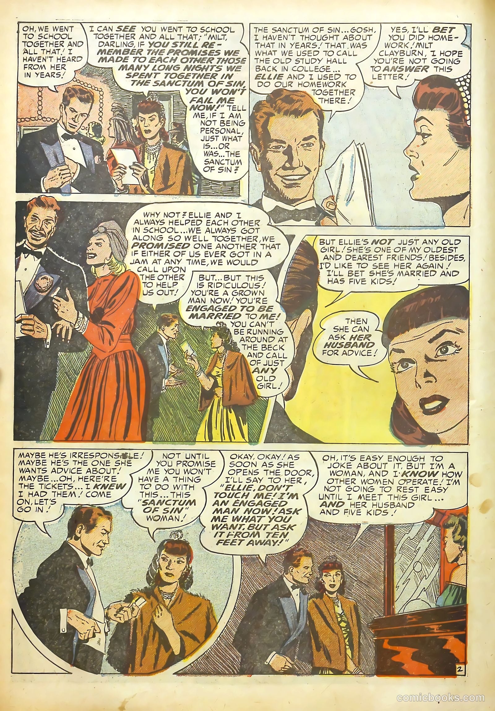 Young Romance #36 (1949) — page 33 of 53