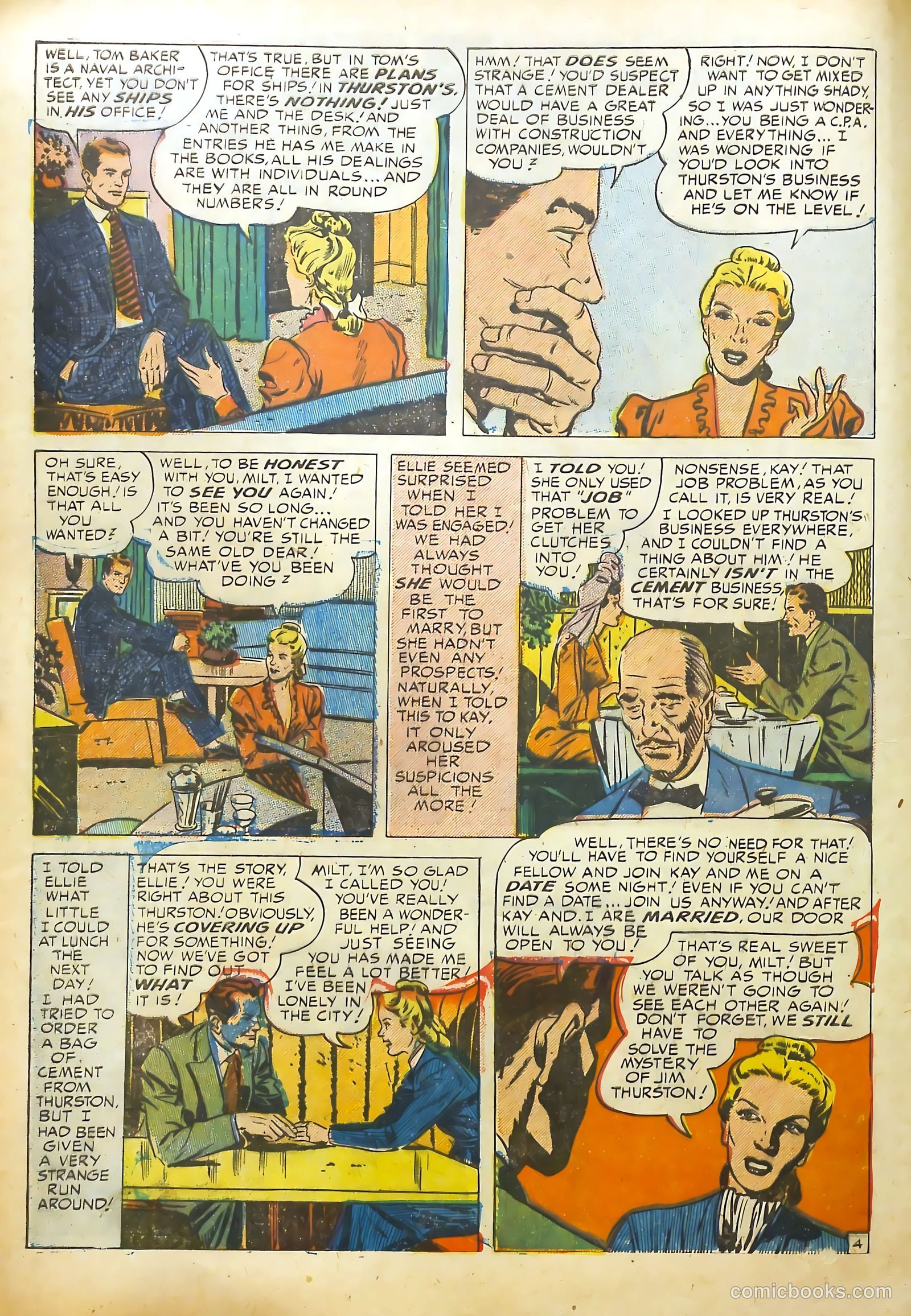 Young Romance #36 (1949) — page 35 of 53