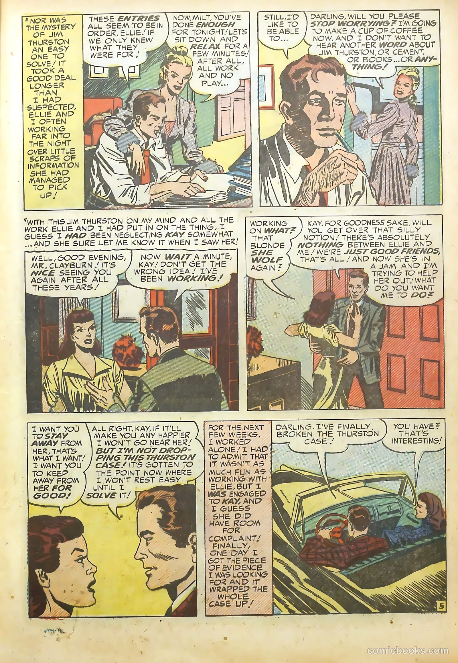 Young Romance #36 (1949) — page 36 of 53