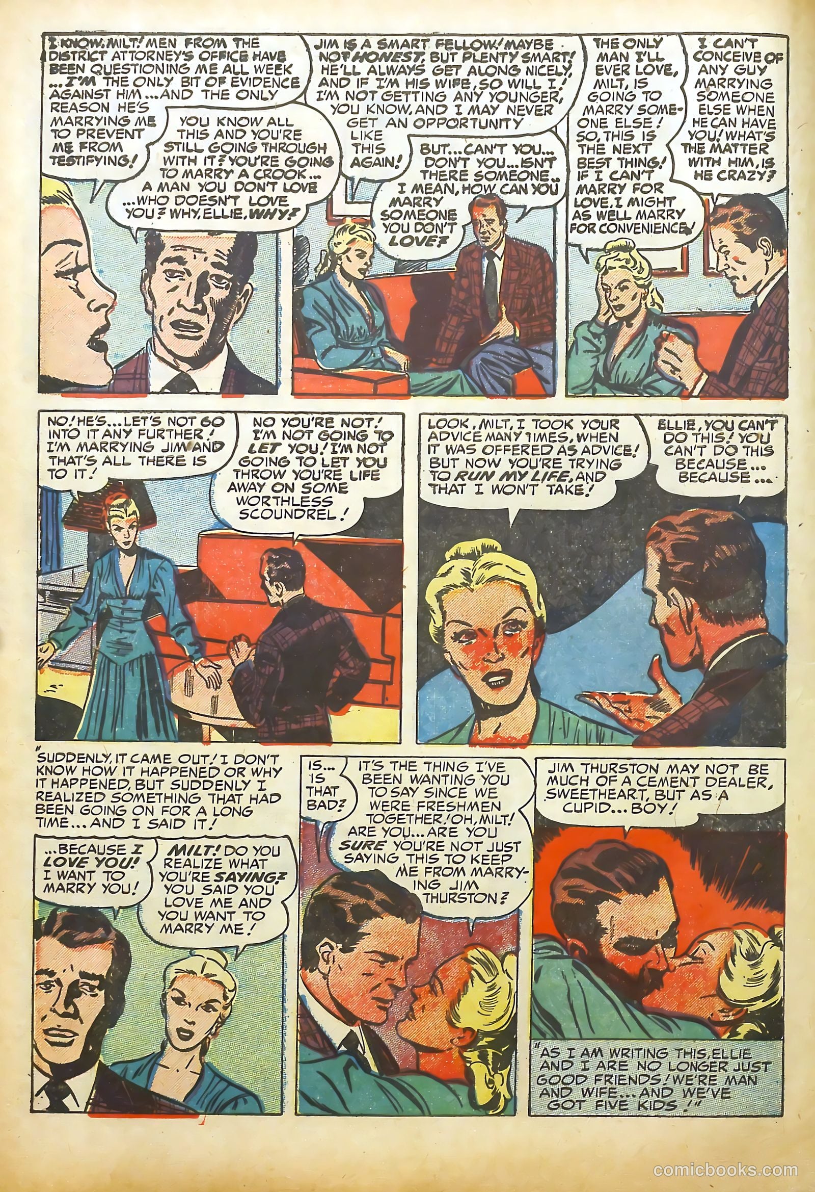 Young Romance #36 (1949) — page 39 of 53