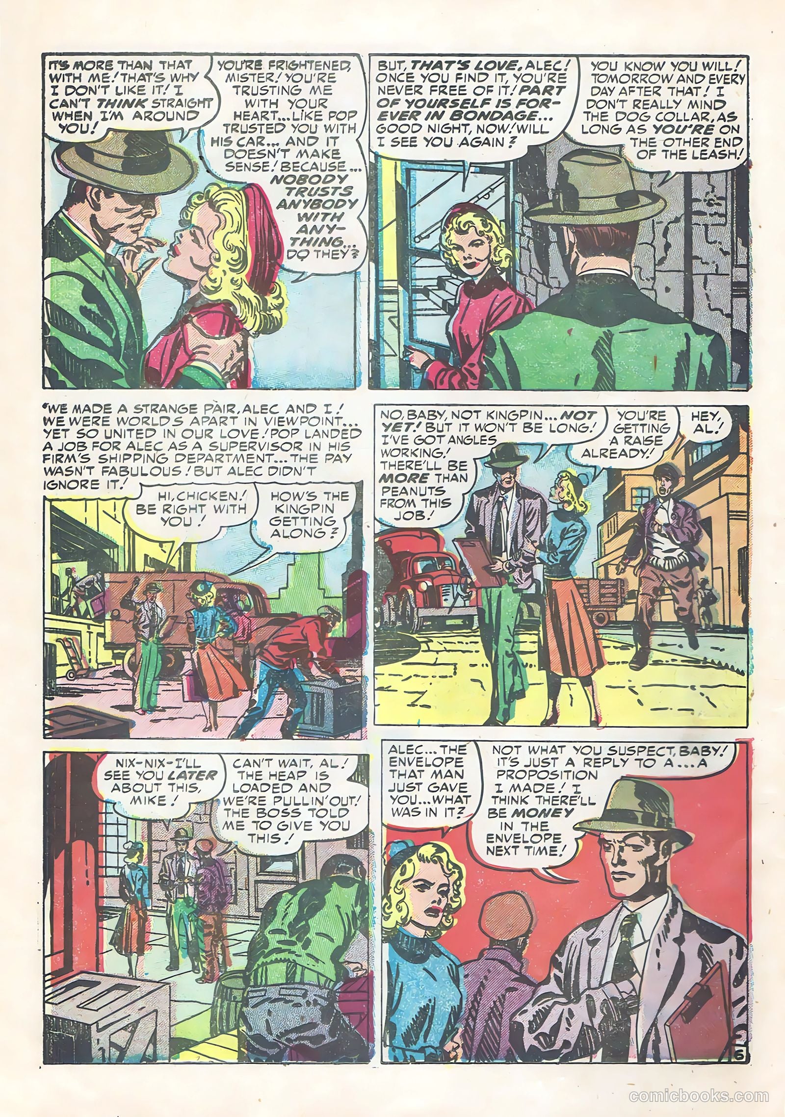 Young Romance #37 (1951) — page 8 of 52
