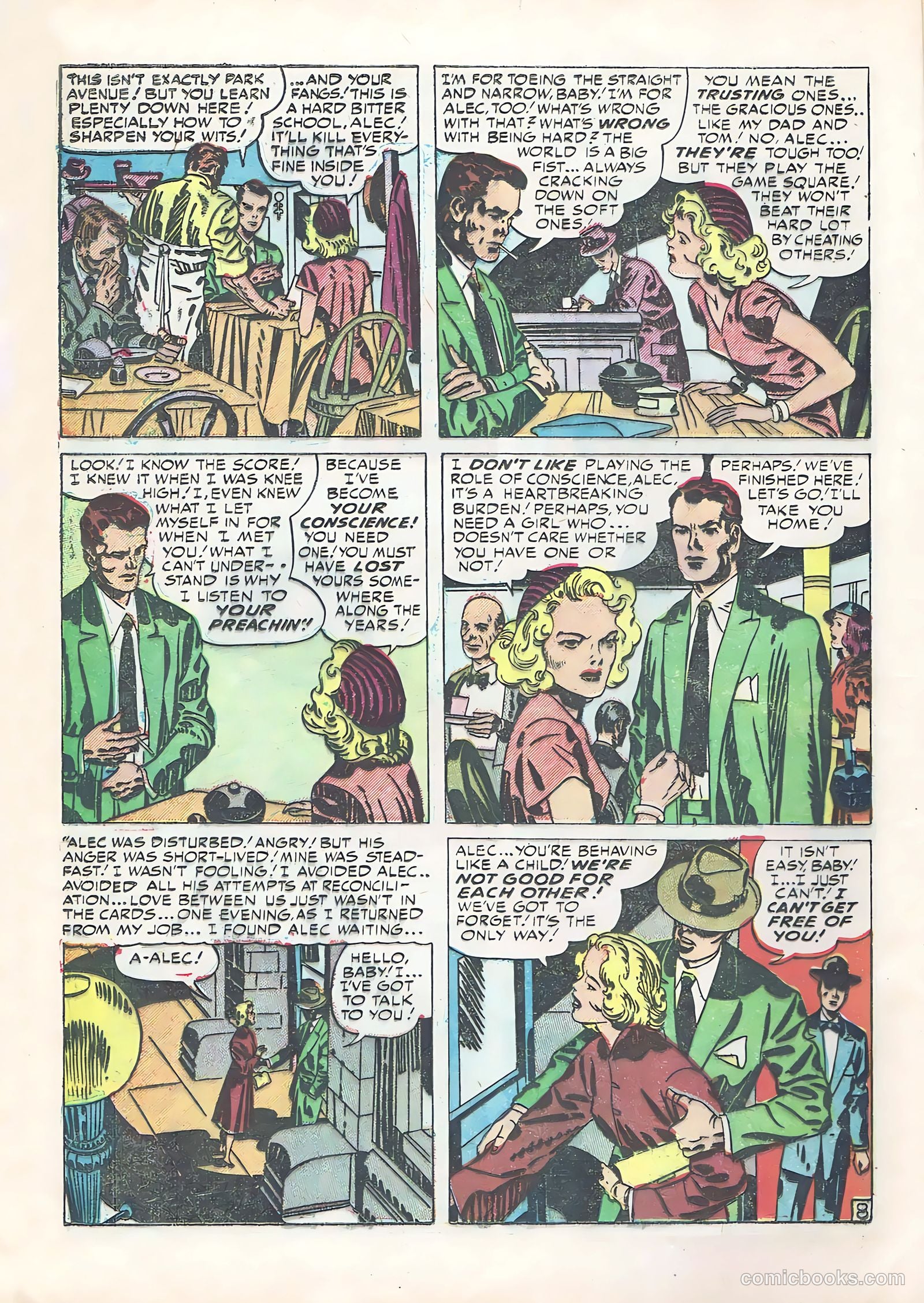 Young Romance #37 (1951) — page 10 of 52