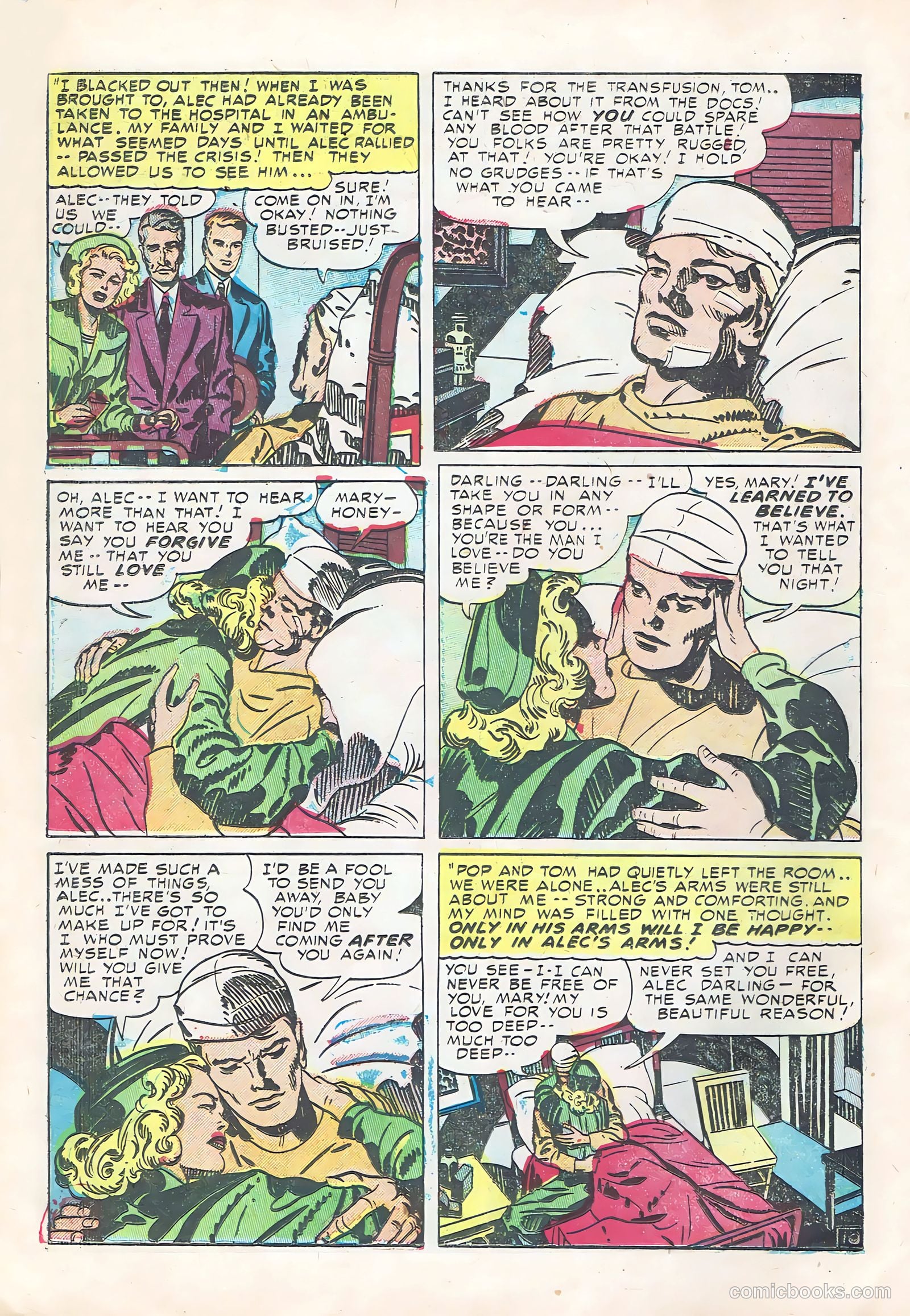 Young Romance #37 (1951) — page 12 of 52