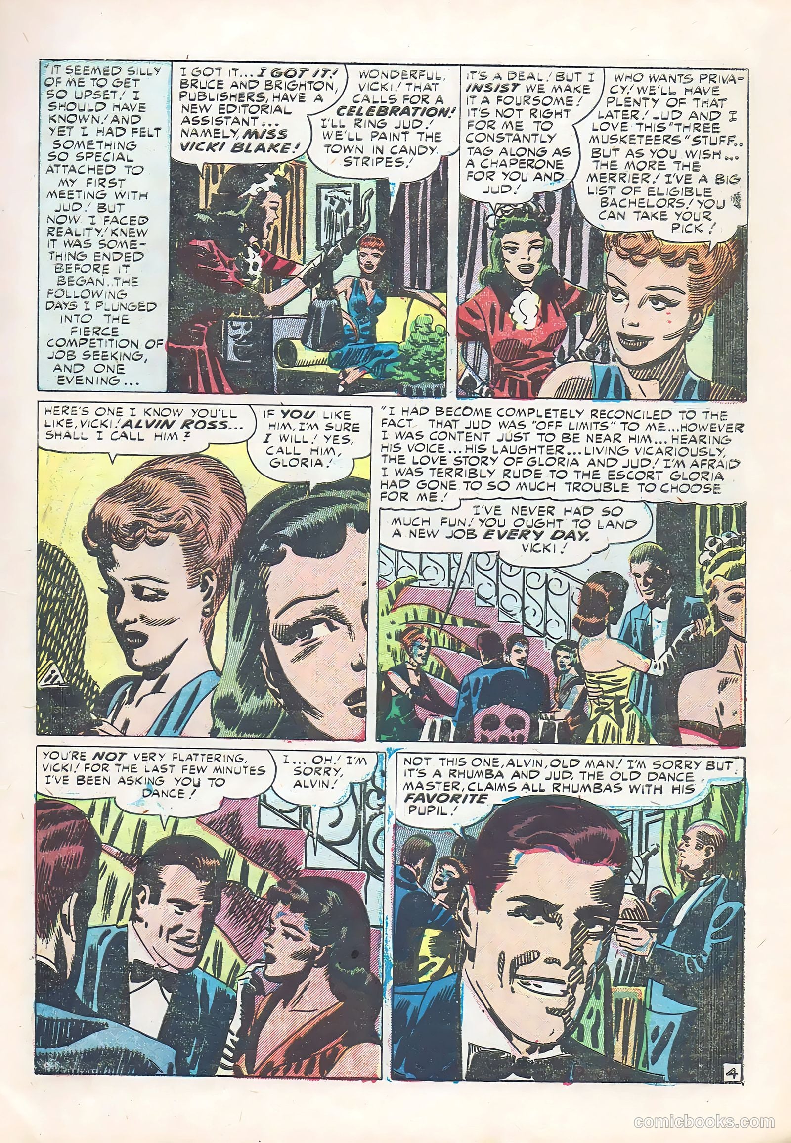 Young Romance #37 (1951) — page 17 of 52