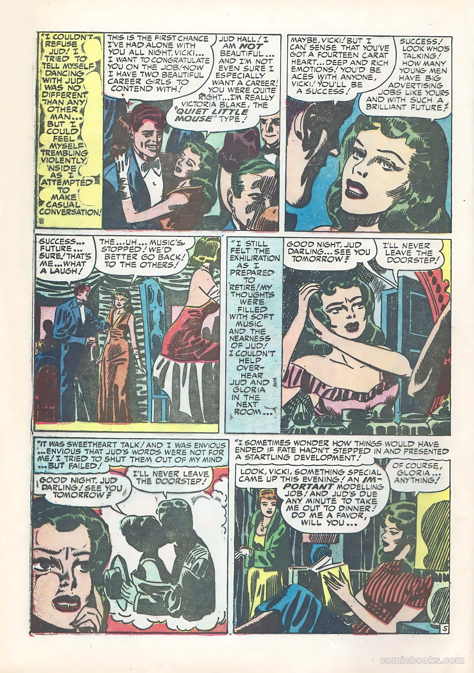 Young Romance #37 (1951) — page 18 of 52