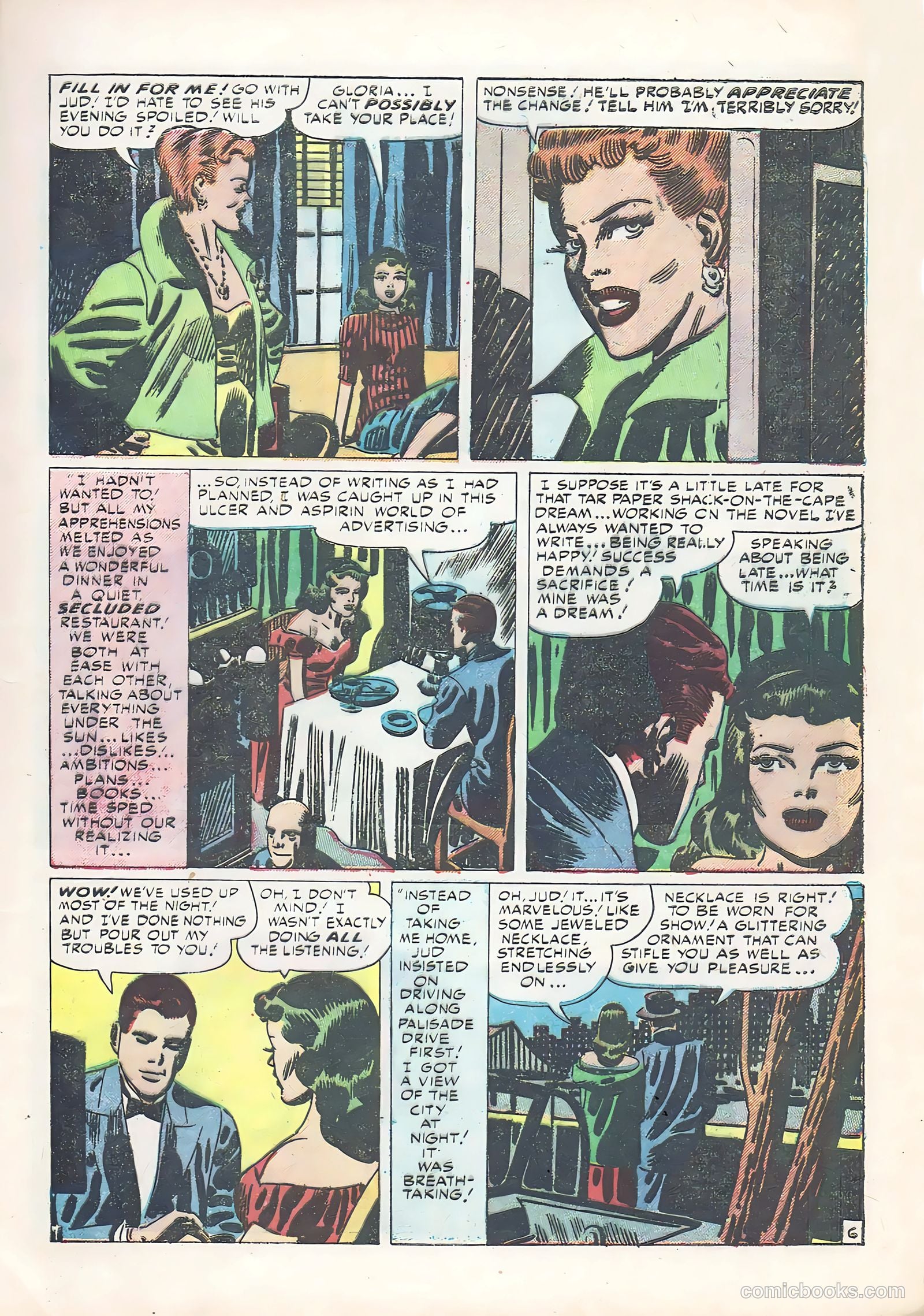 Young Romance #37 (1951) — page 19 of 52