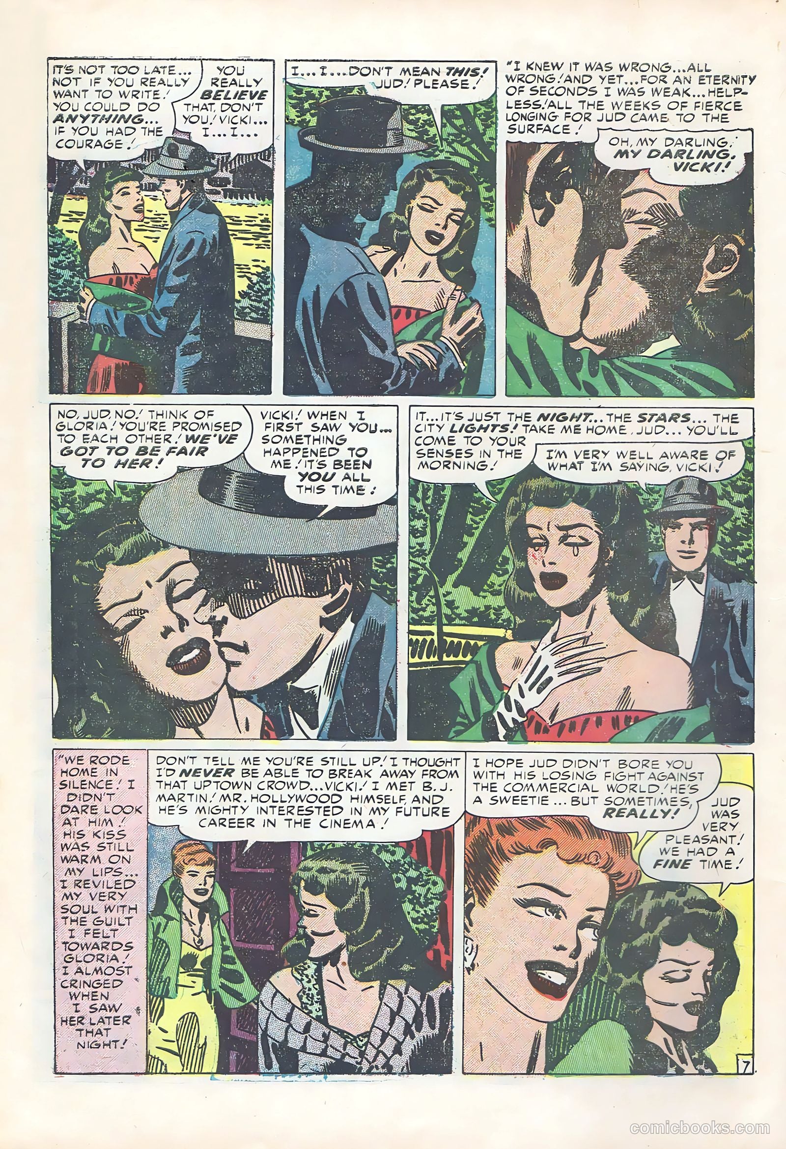Young Romance #37 (1951) — page 20 of 52