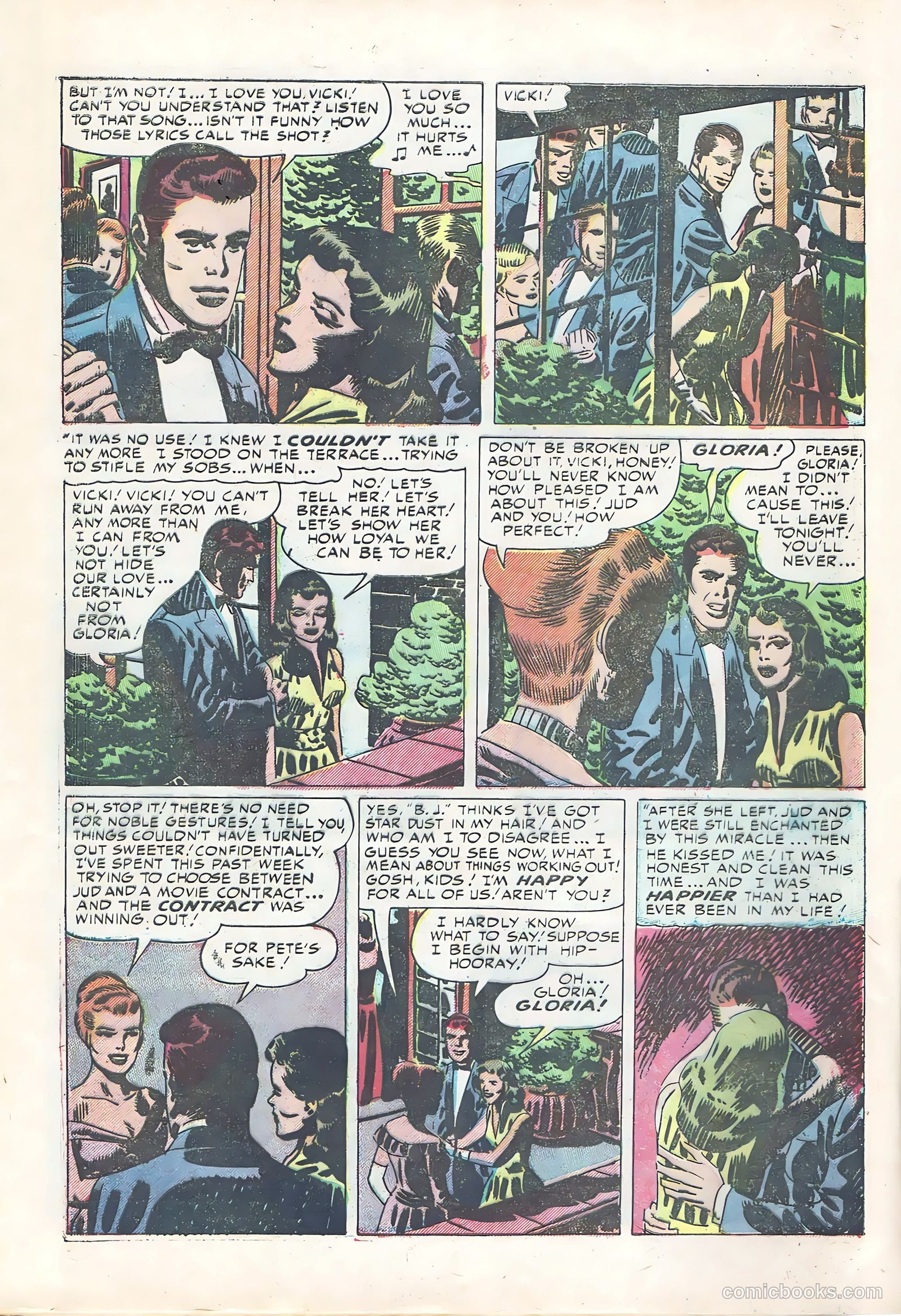 Young Romance #37 (1951) — page 22 of 52