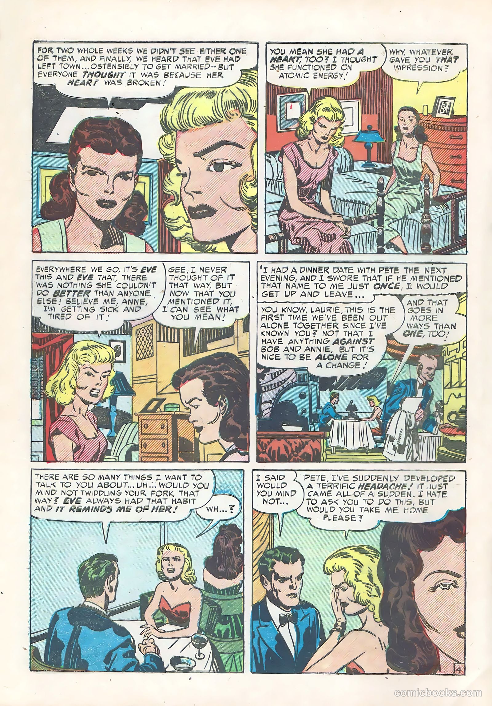 Young Romance #37 (1951) — page 28 of 52