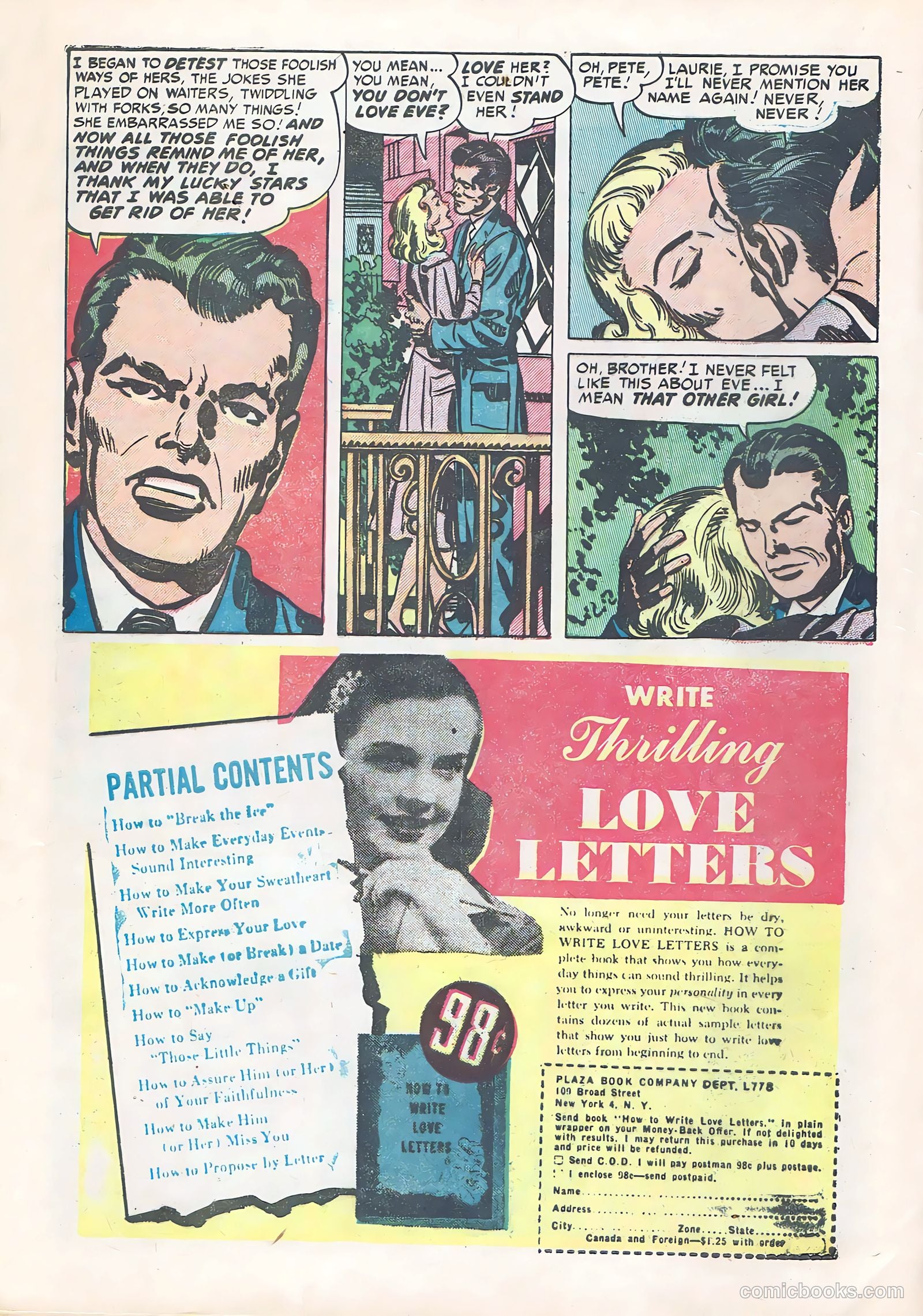 Young Romance #37 (1951) — page 30 of 52