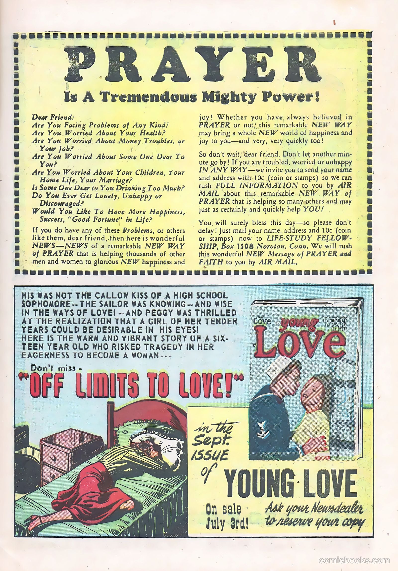 Young Romance #37 (1951) — page 37 of 52