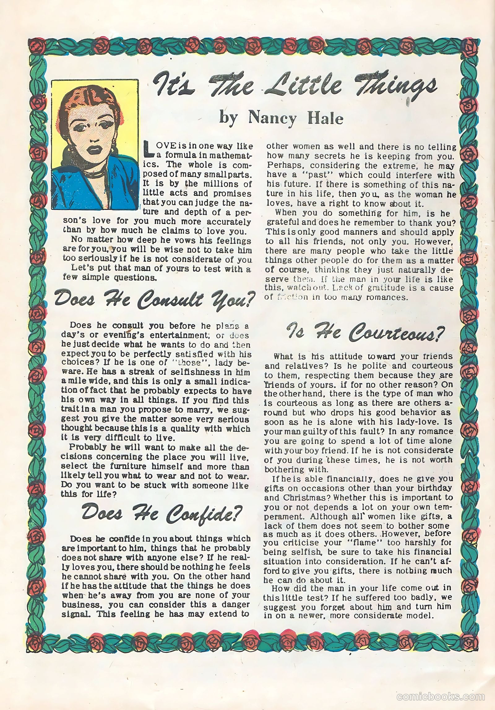 Young Romance #37 (1951) — page 38 of 52