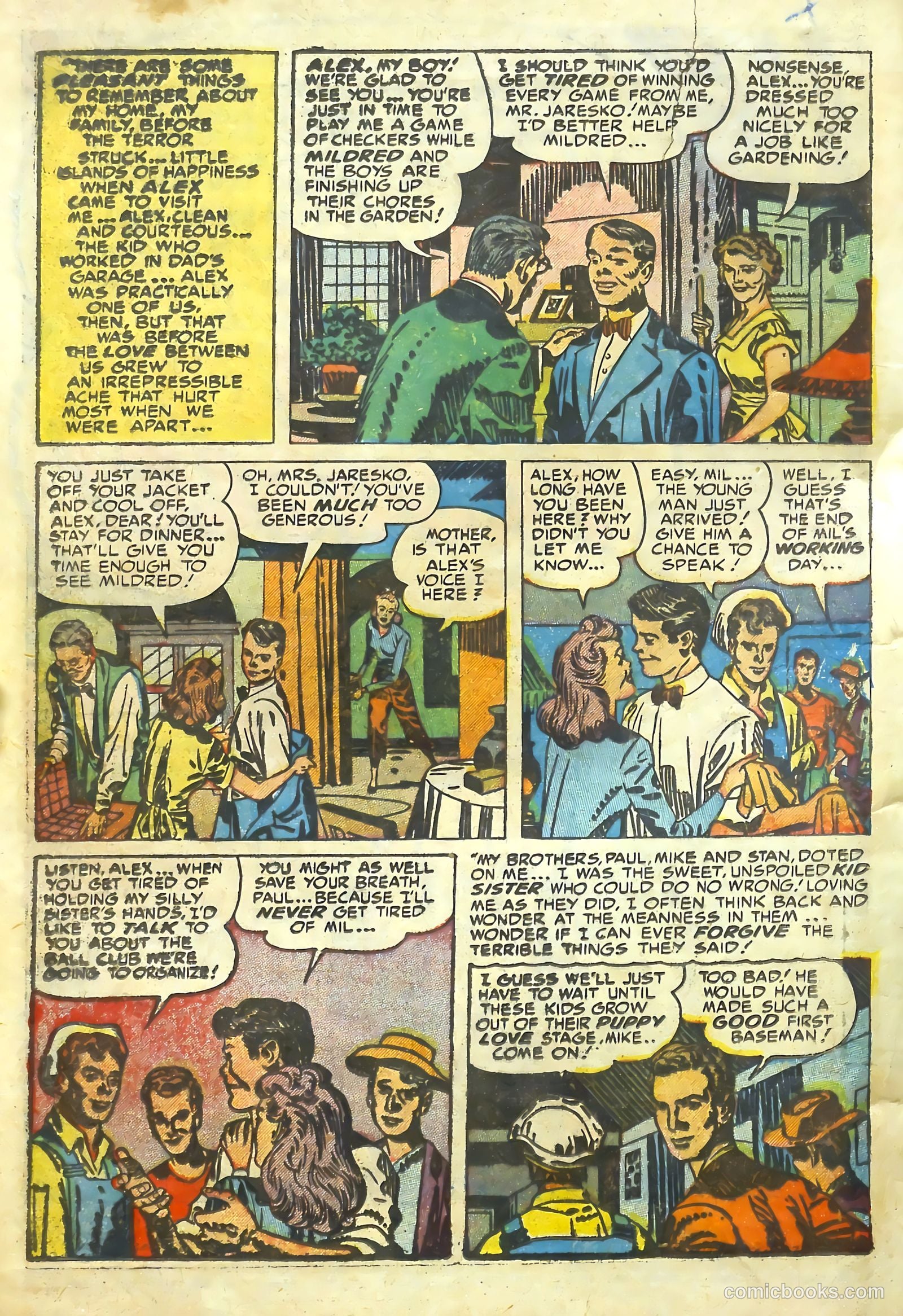 Young Romance #38 (1945) — page 5 of 53