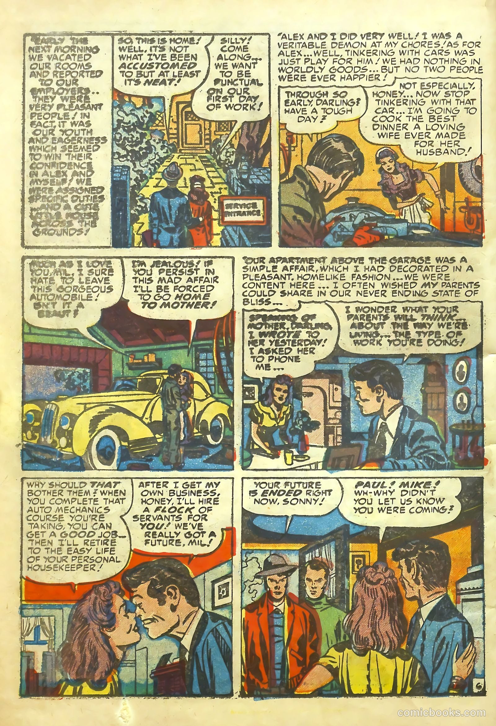 Young Romance #38 (1945) — page 9 of 53
