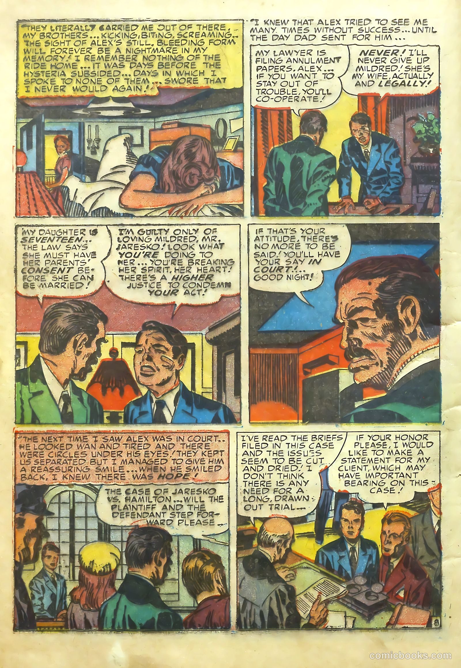Young Romance #38 (1945) — page 11 of 53