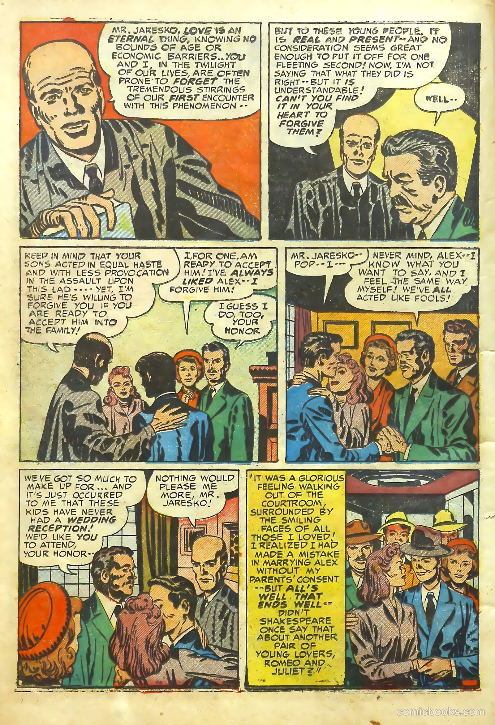 Young Romance #38 (1945) — page 13 of 53
