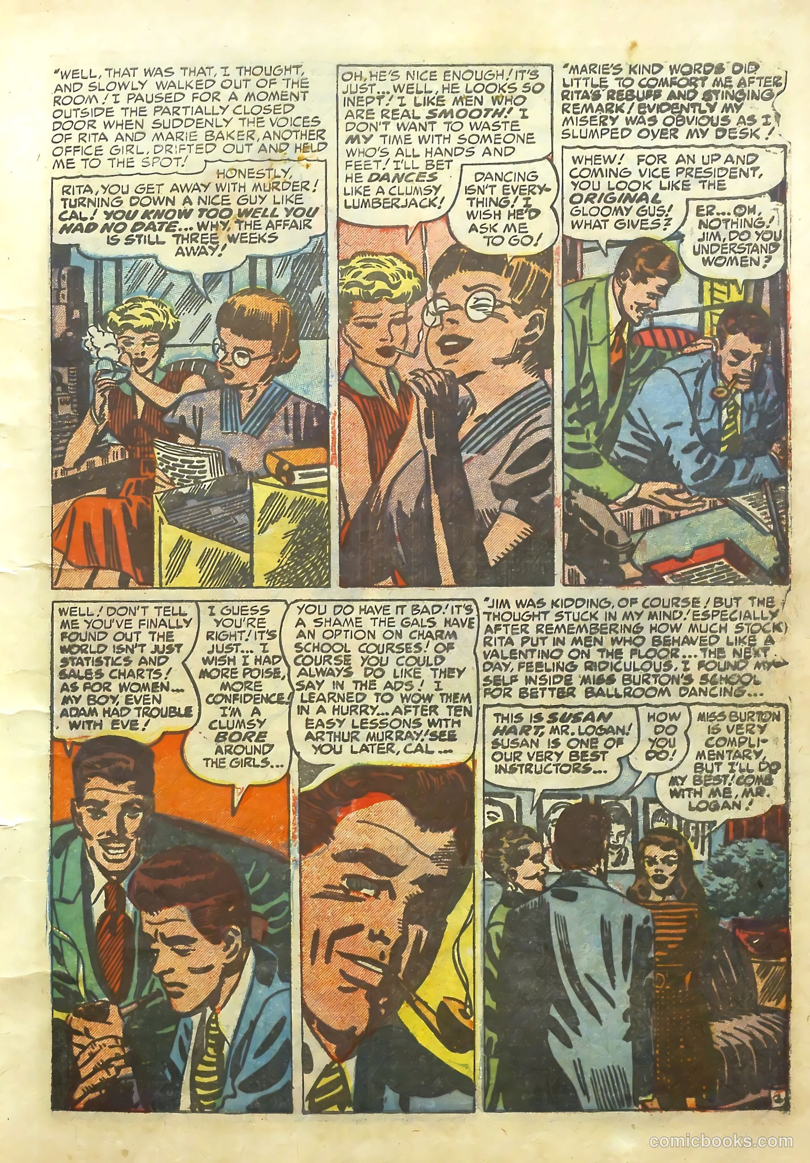 Young Romance #38 (1945) — page 16 of 53