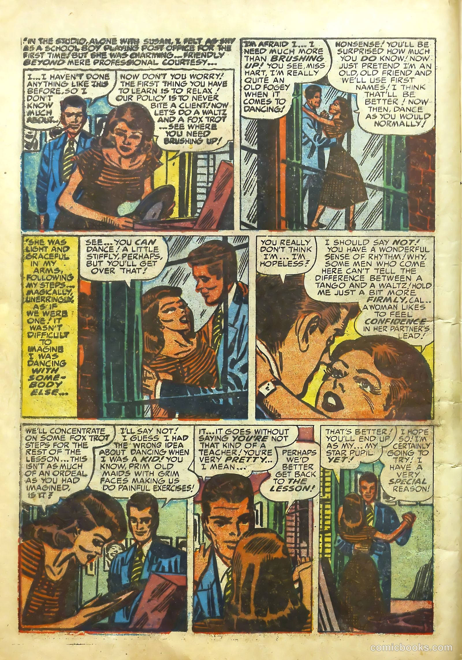 Young Romance #38 (1945) — page 17 of 53