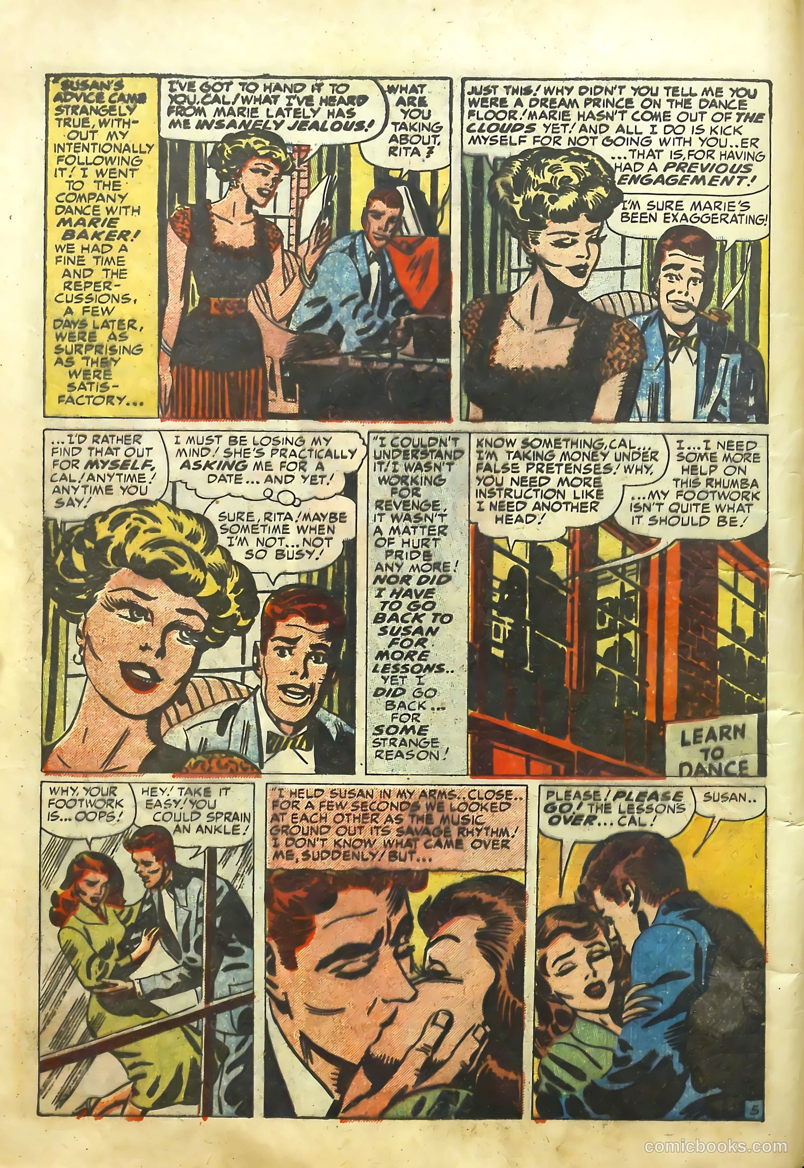 Young Romance #38 (1945) — page 19 of 53