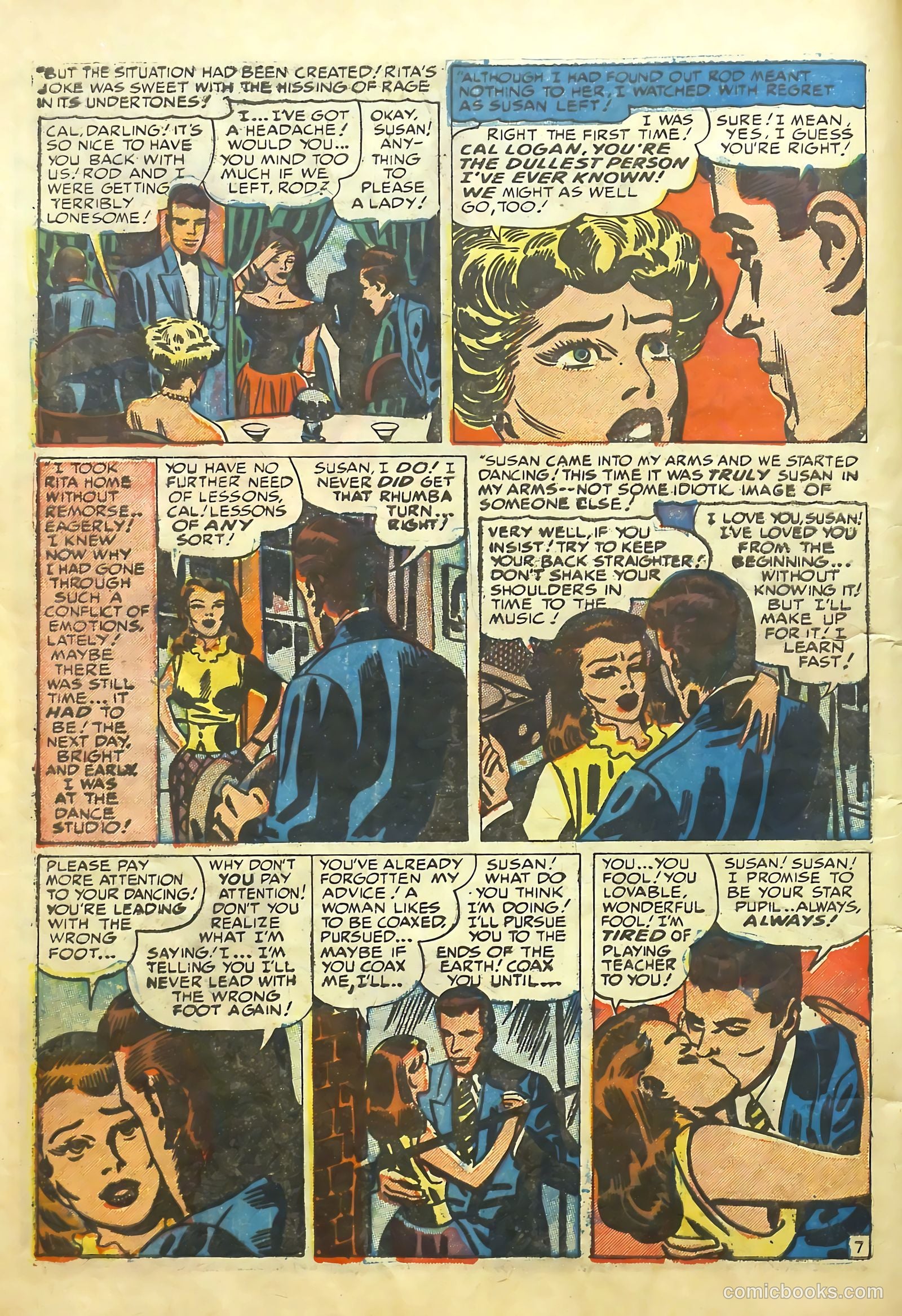 Young Romance #38 (1945) — page 21 of 53