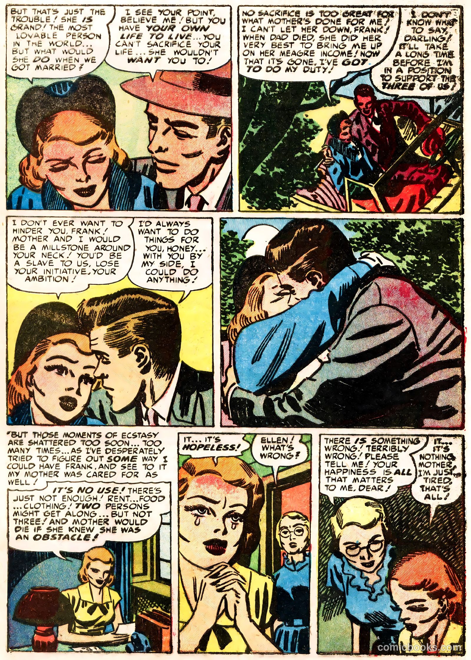 Young Romance #38 (1945) — page 26 of 53