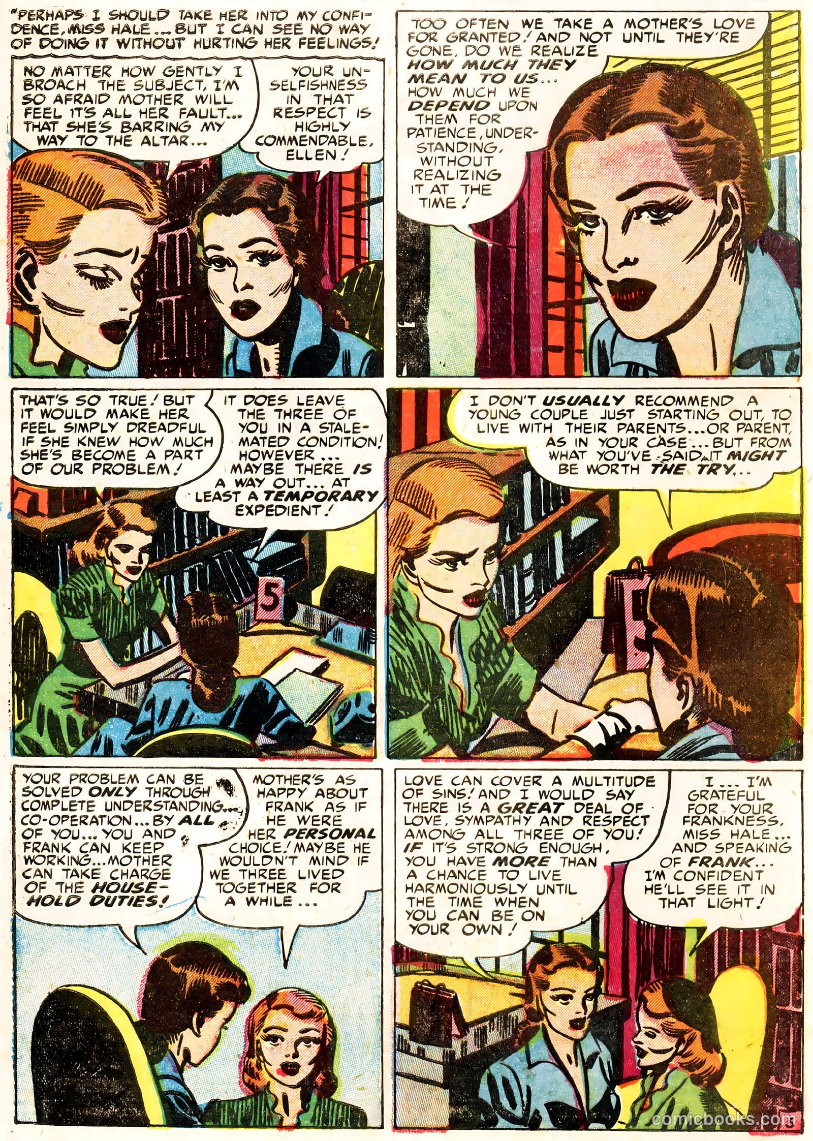 Young Romance #38 (1945) — page 27 of 53