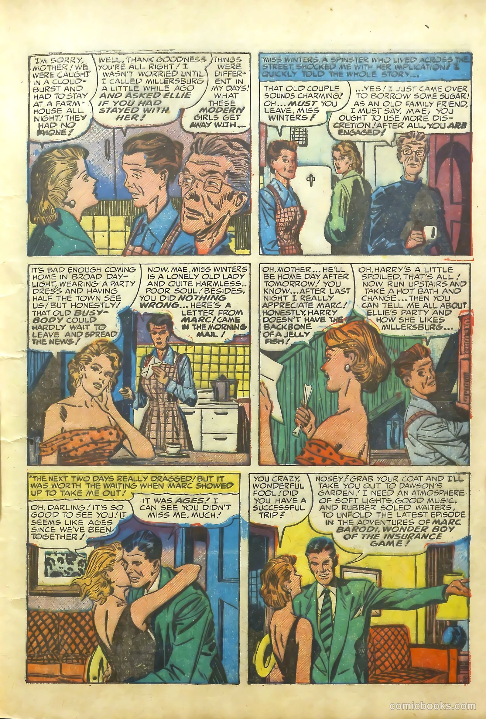Young Romance #38 (1945) — page 32 of 53