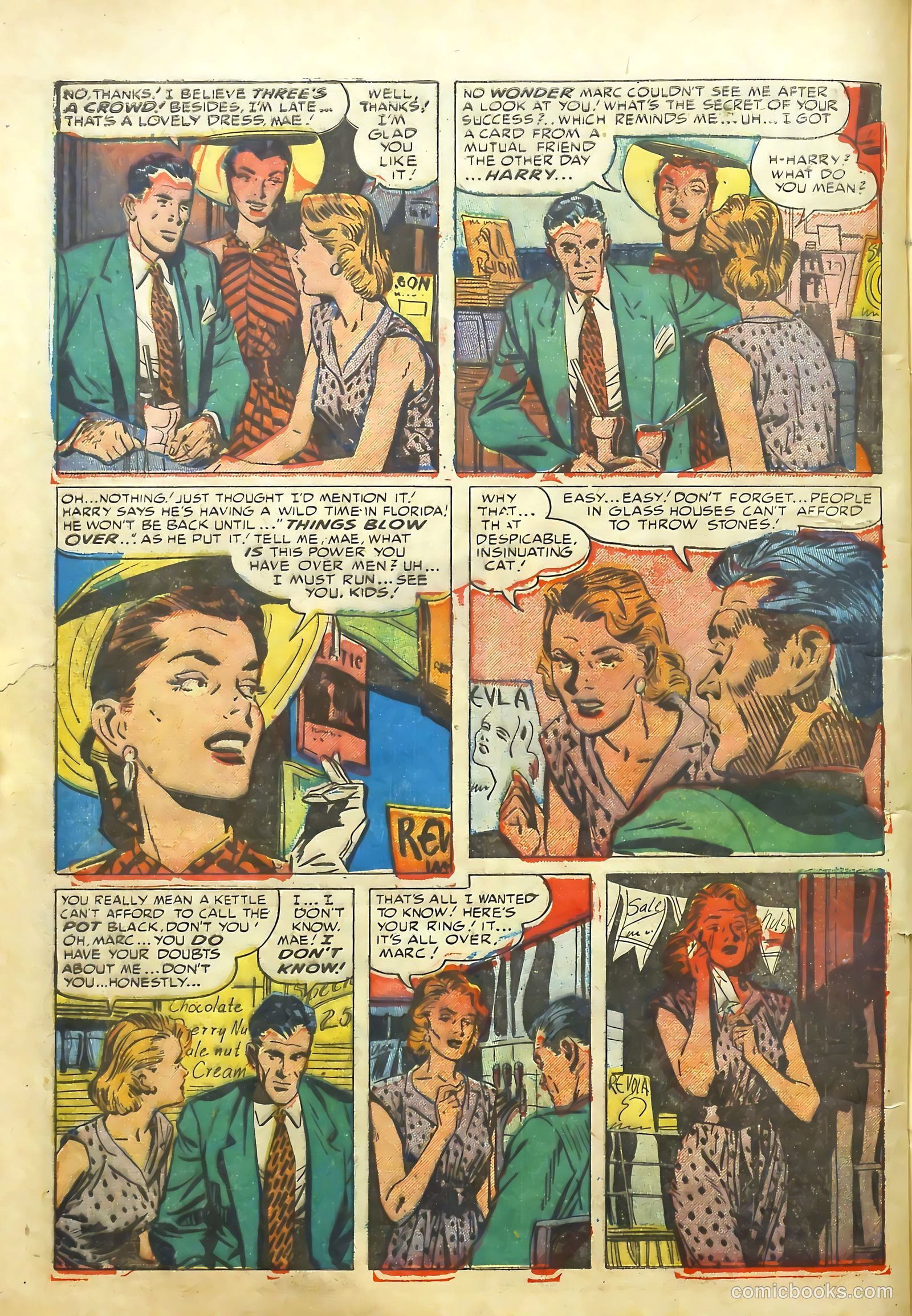 Young Romance #38 (1945) — page 35 of 53