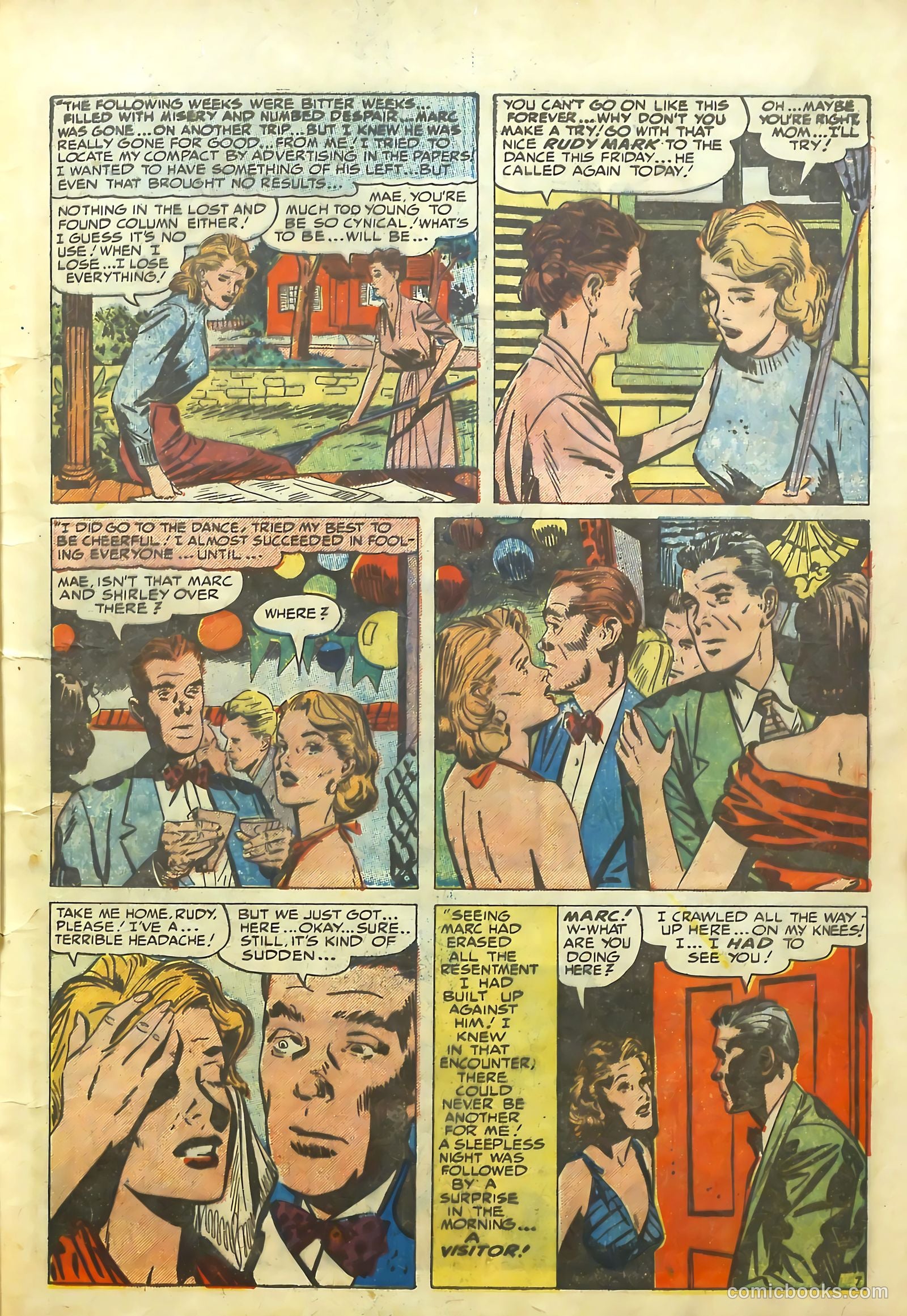 Young Romance #38 (1945) — page 36 of 53