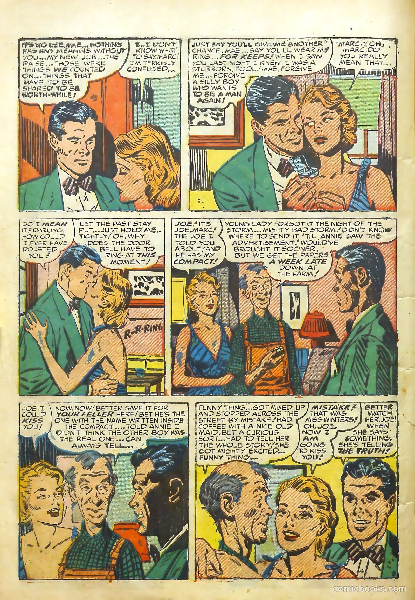 Young Romance #38 (1945) — page 37 of 53