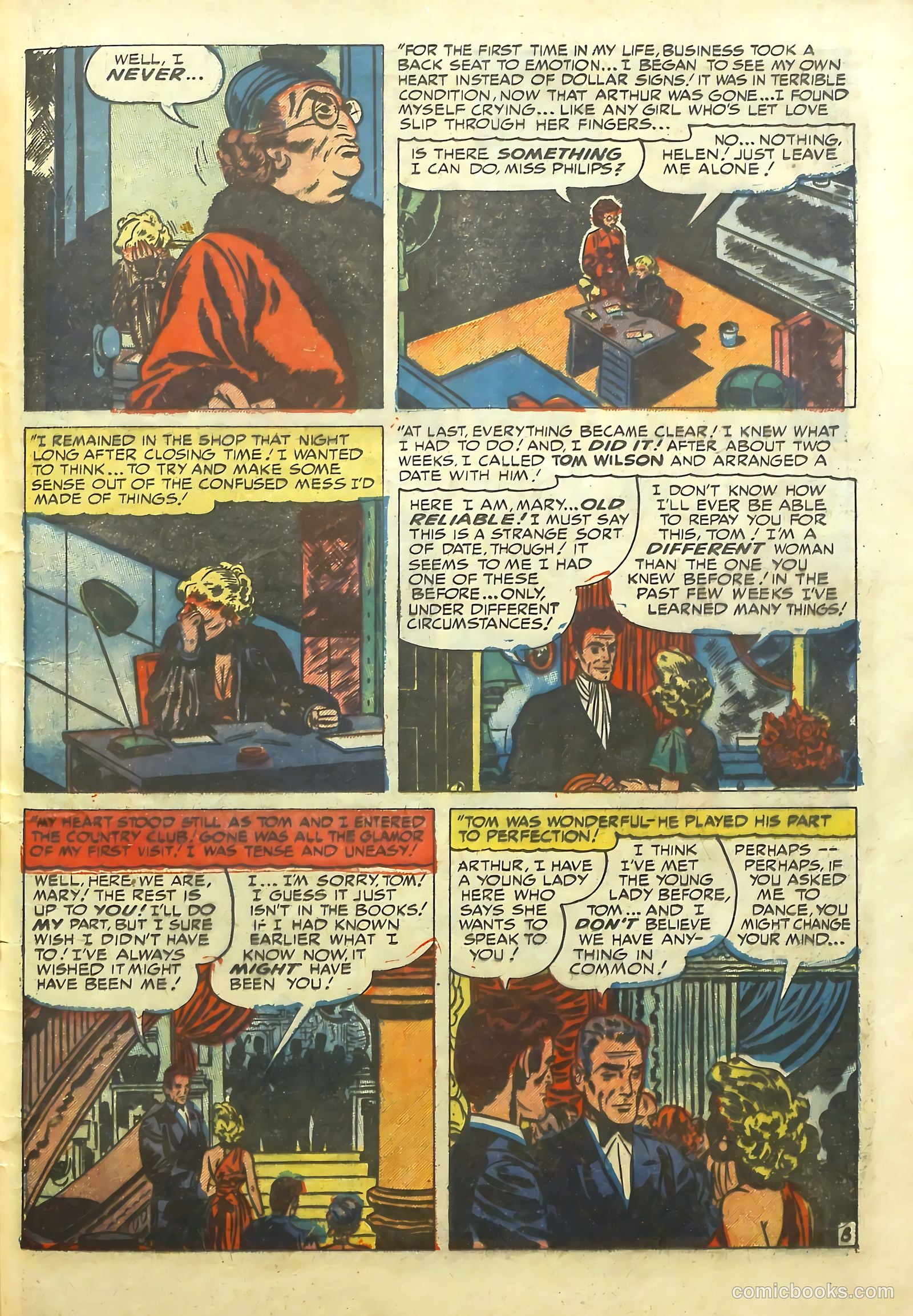 Young Romance #38 (1945) — page 48 of 53