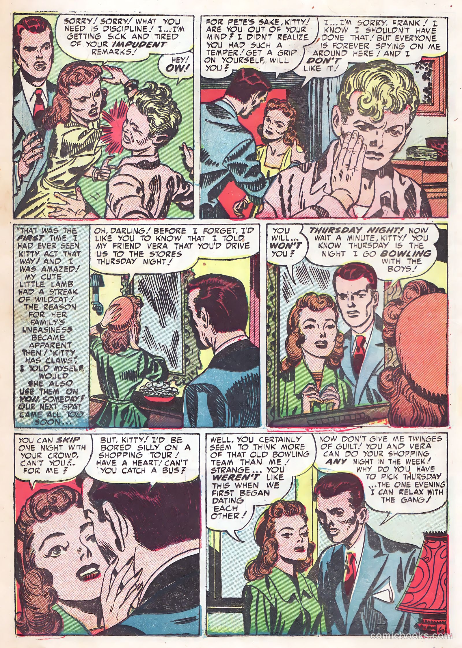 Young Romance #39 (1951) — page 8 of 52