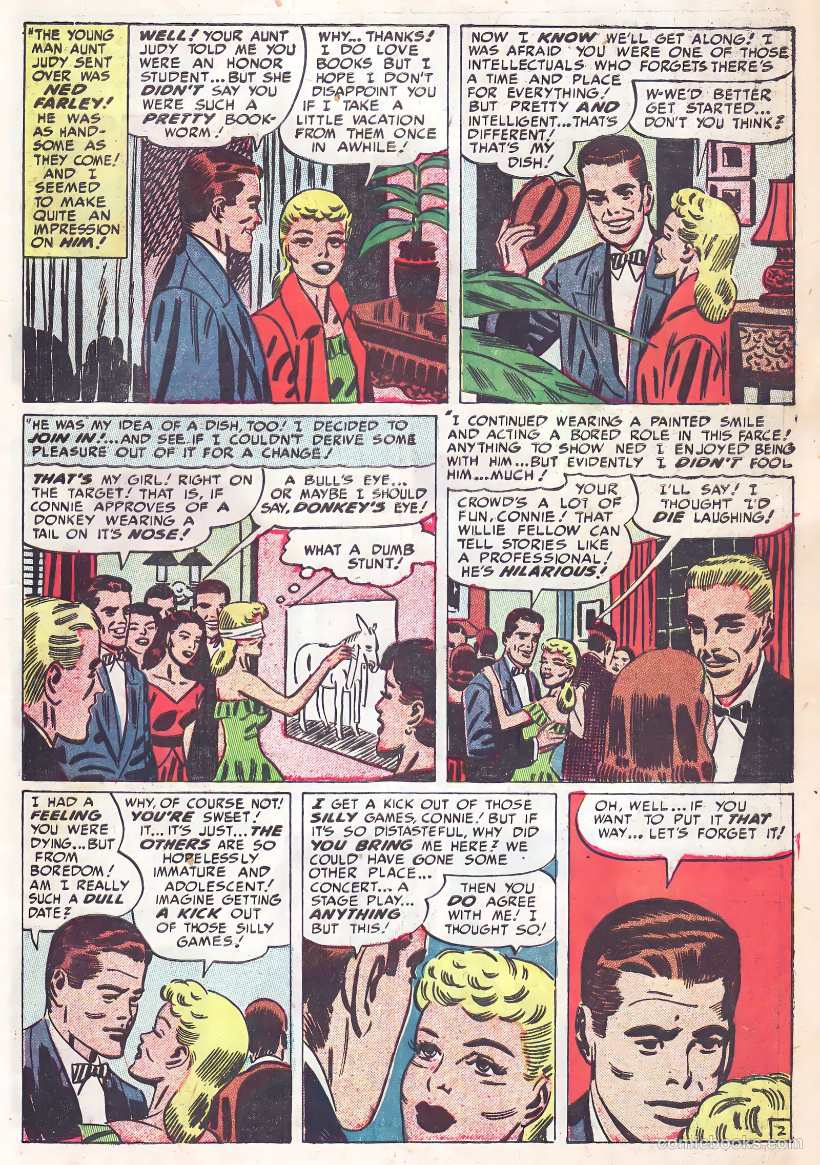 Young Romance #39 (1951) — page 15 of 52
