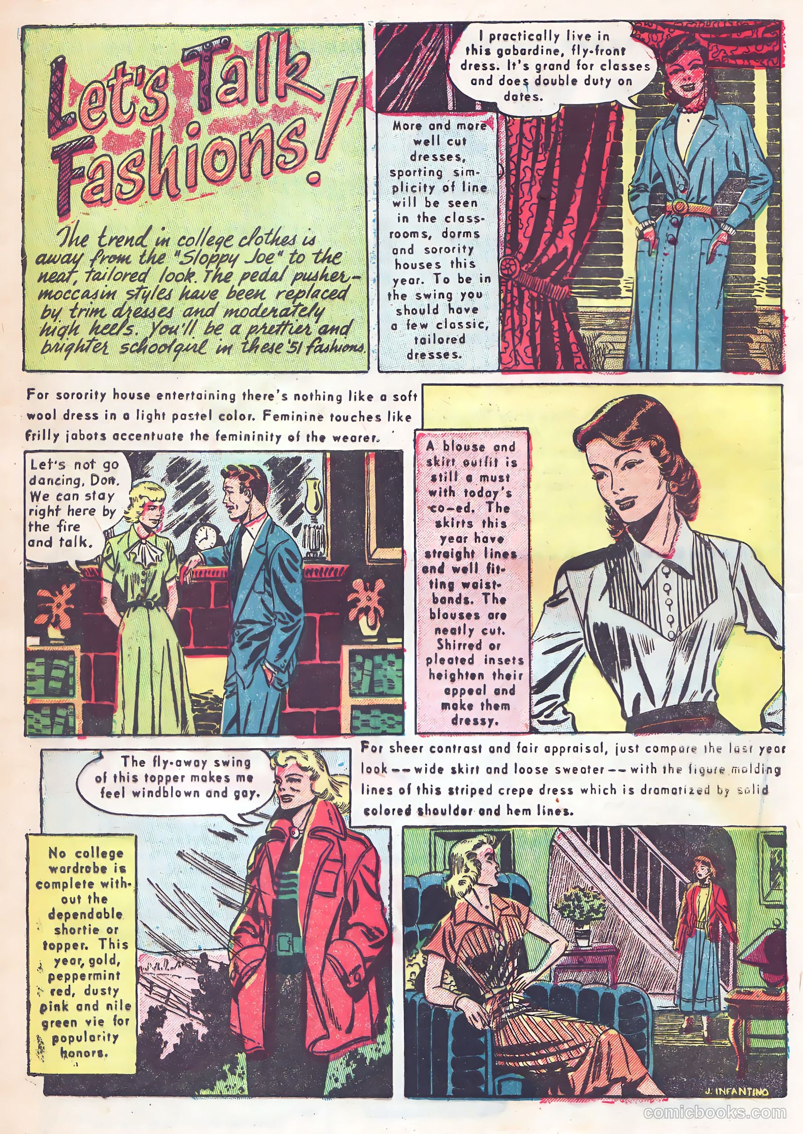 Young Romance #39 (1951) — page 18 of 52