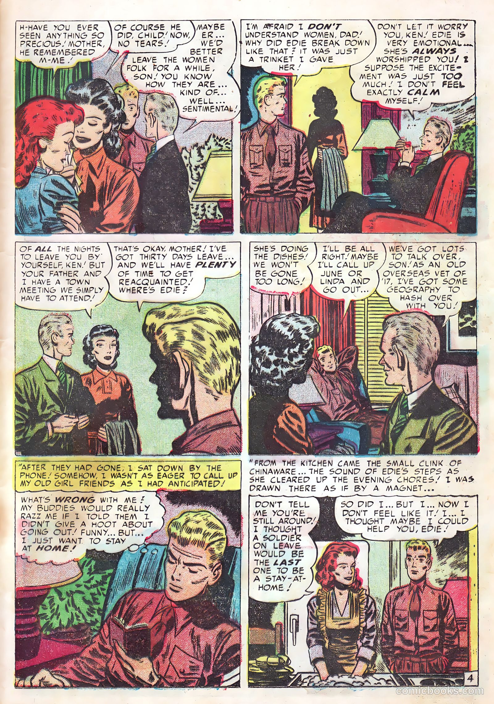 Young Romance #39 (1951) — page 43 of 52