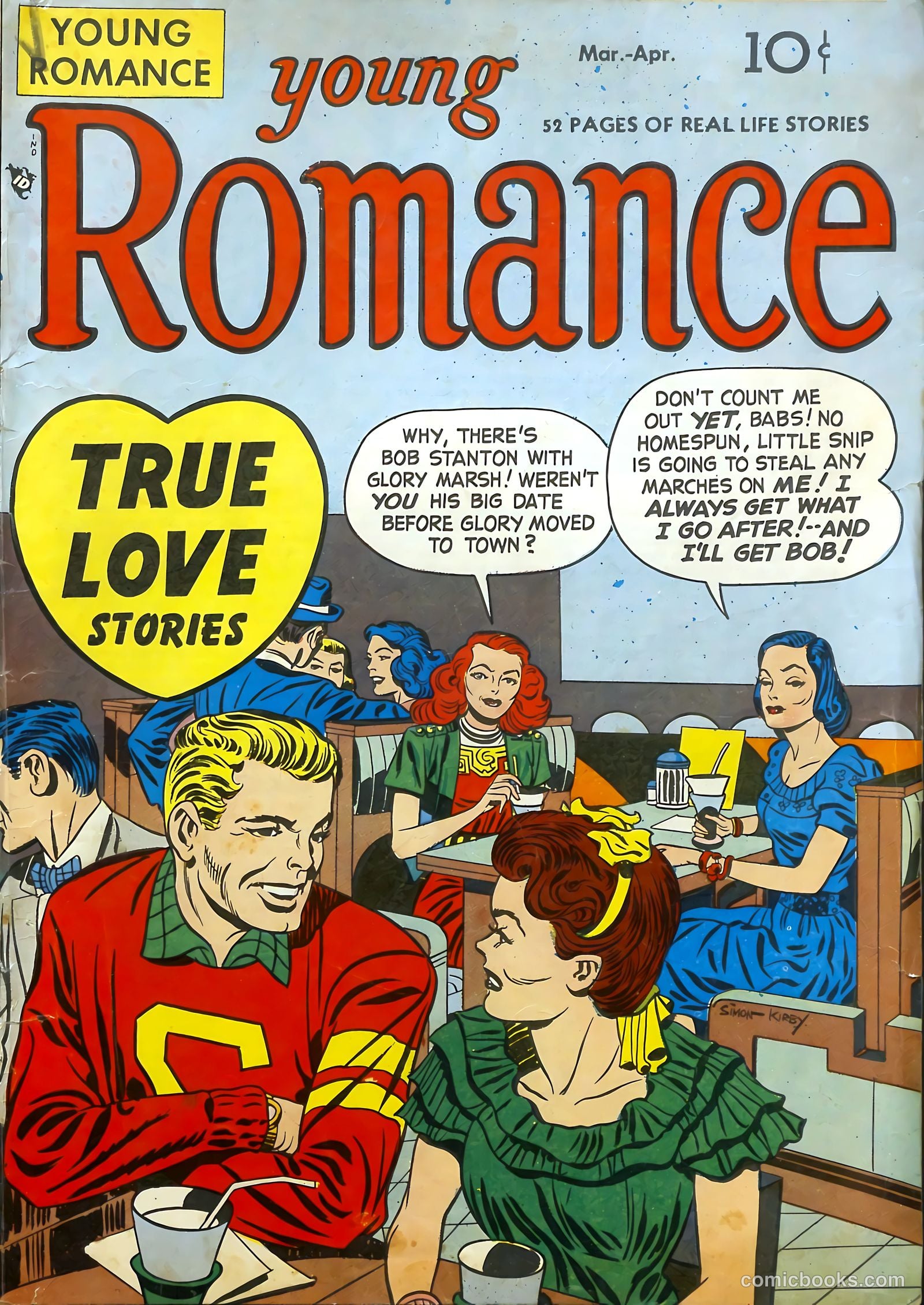 Young Romance #4 cover