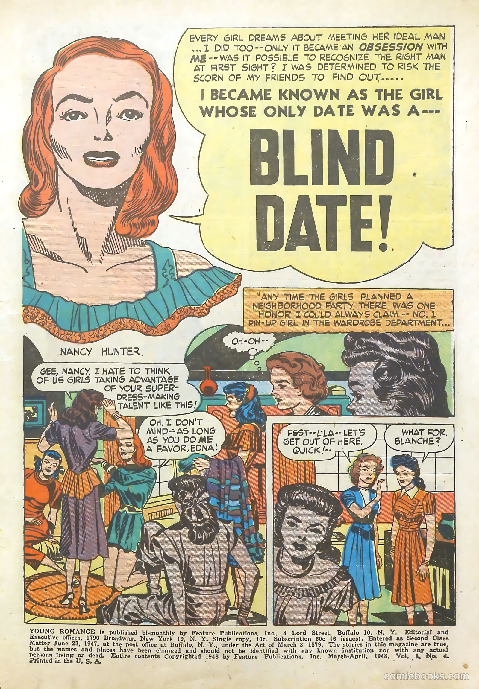 Young Romance #4 (1948) — page 3 of 52