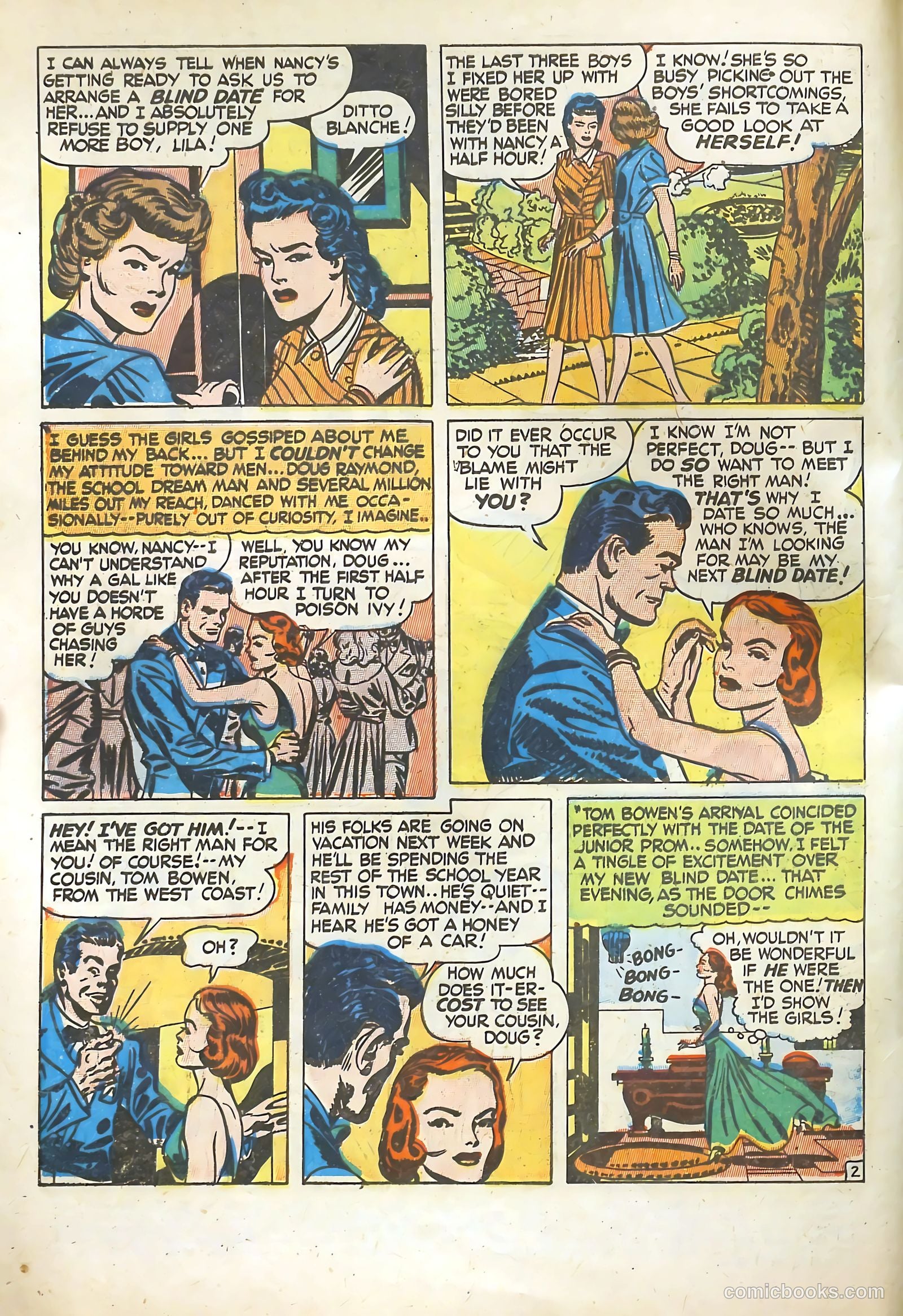 Young Romance #4 (1948) — page 4 of 52