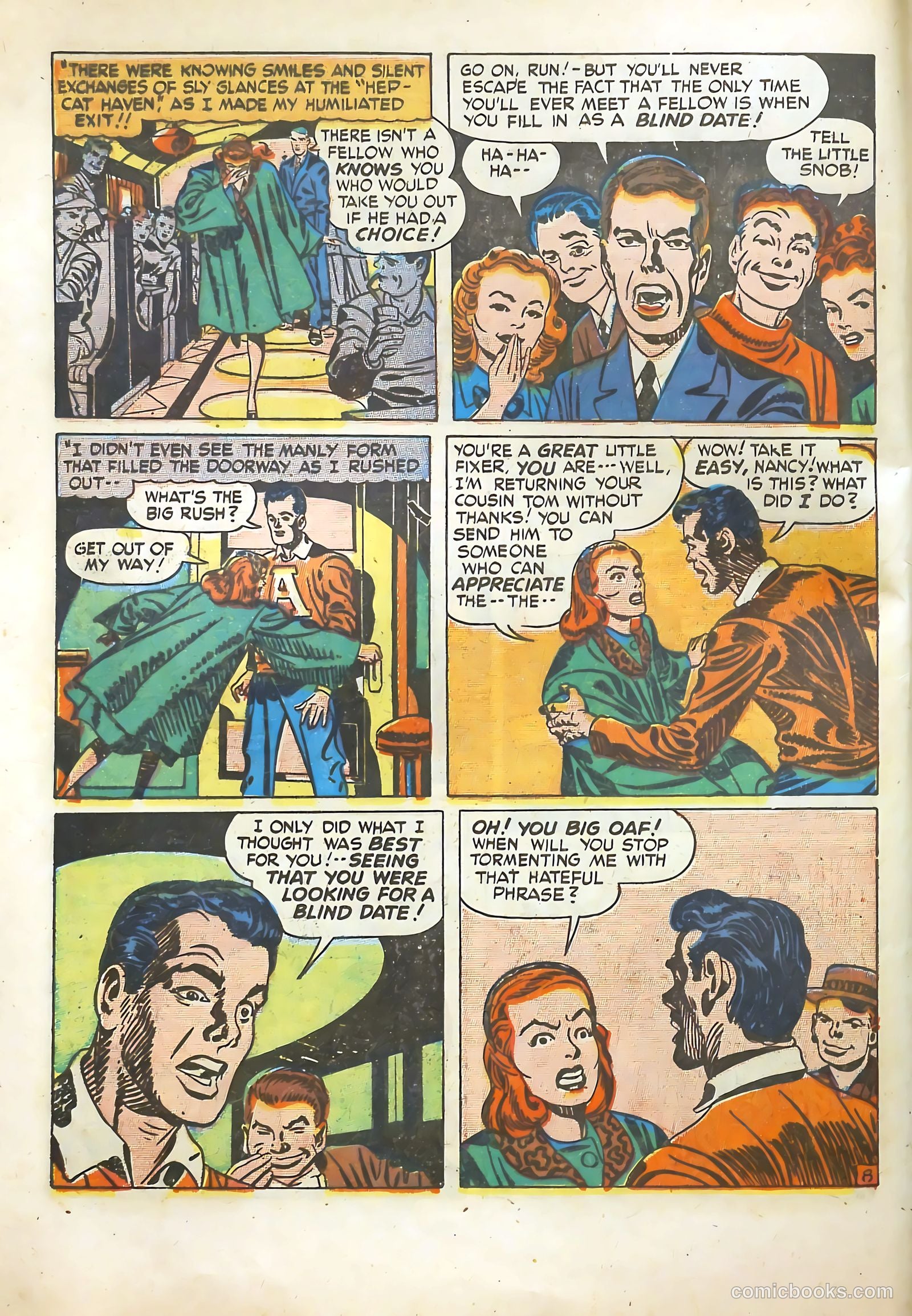 Young Romance #4 (1948) — page 10 of 52