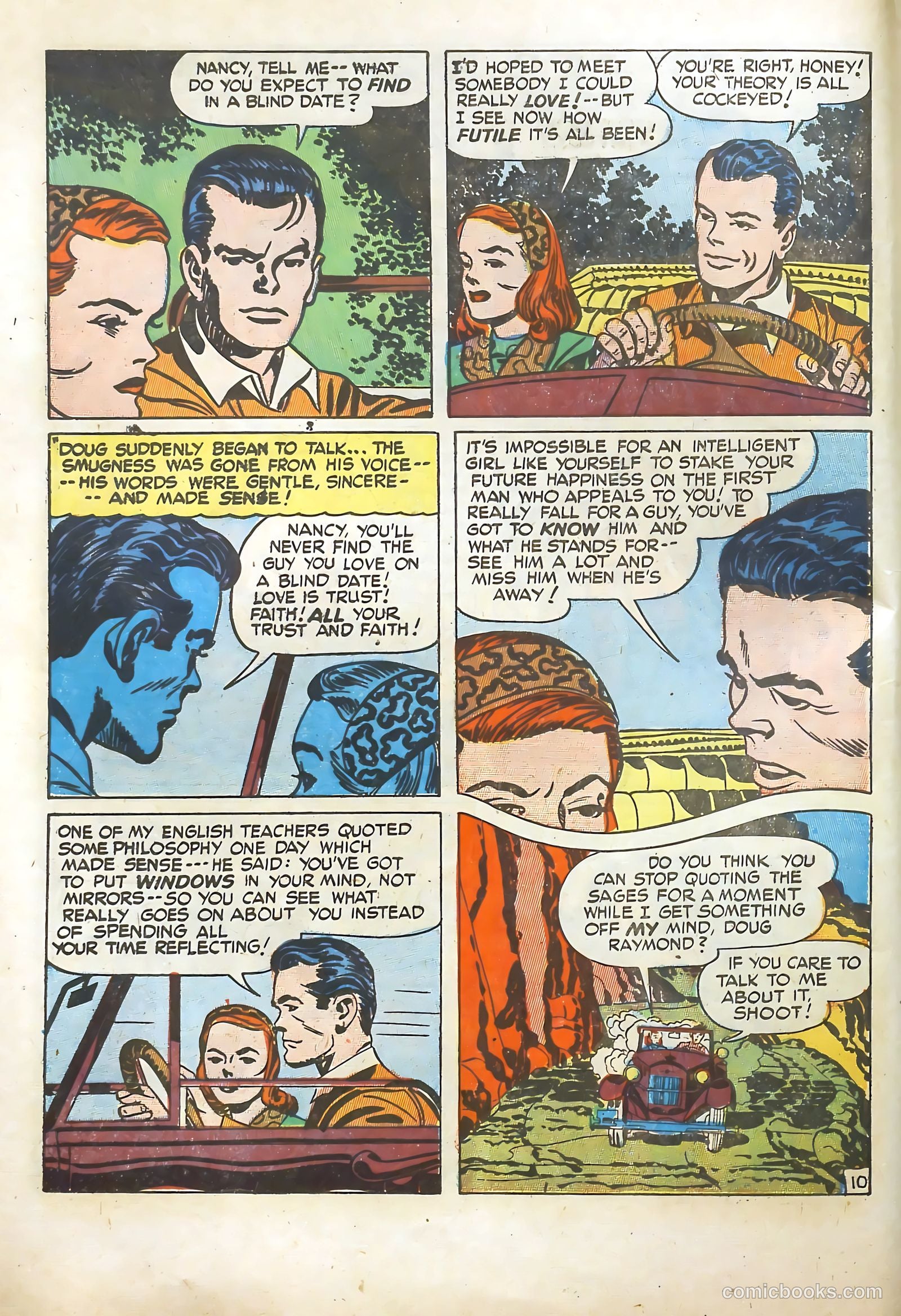 Young Romance #4 (1948) — page 12 of 52